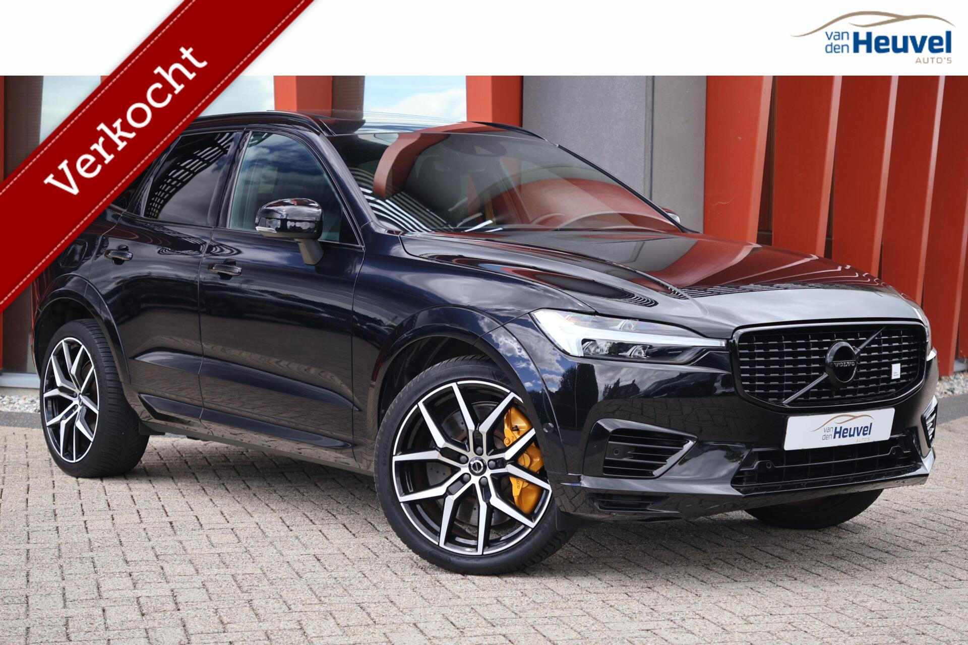 Volvo Xc60 T8 AWD Polestar Engineered | 405 PK | Glossy Black | Panoramadak | Harman Kardon | Parkeercamera | Keyless | Stoelverwarming 2021 - voorkant