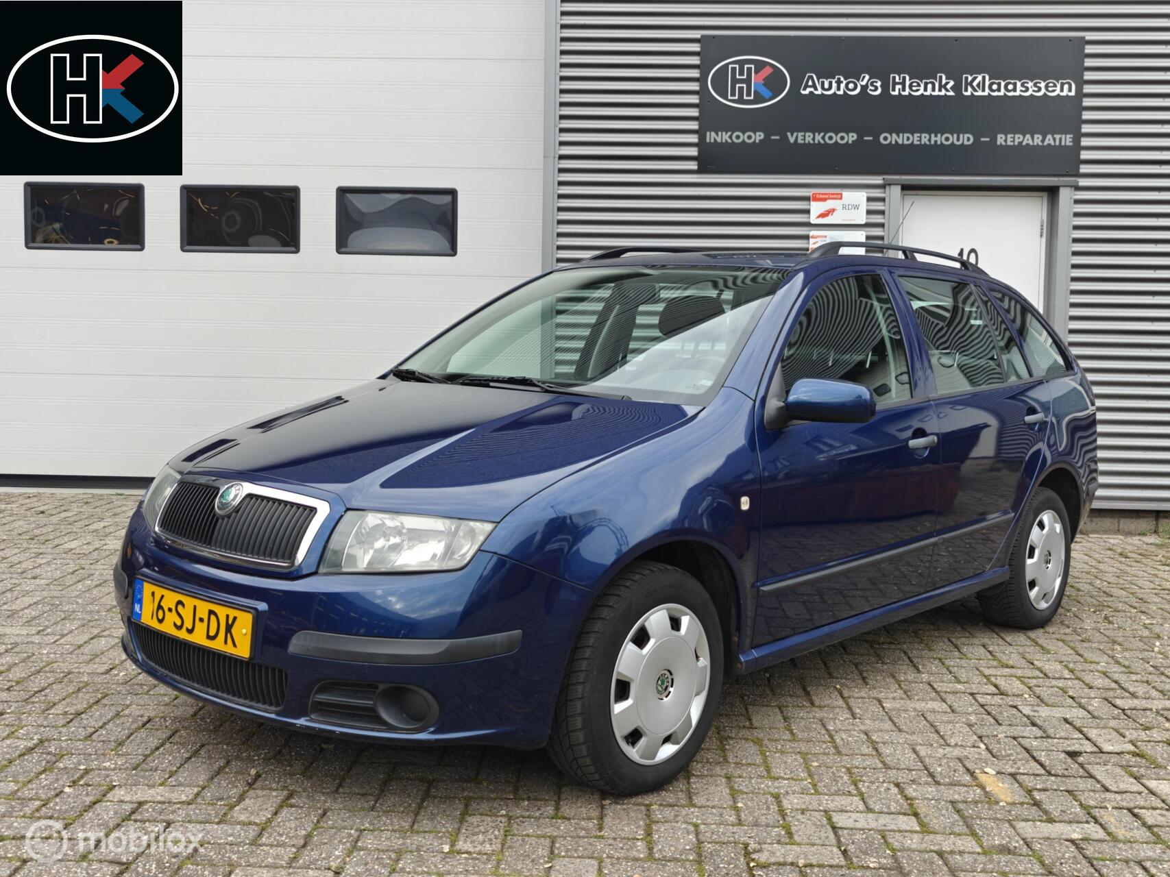 Skoda Fabia 1.4-16v Equipe Airco CruiseControl CDVab 2006 - voorkant