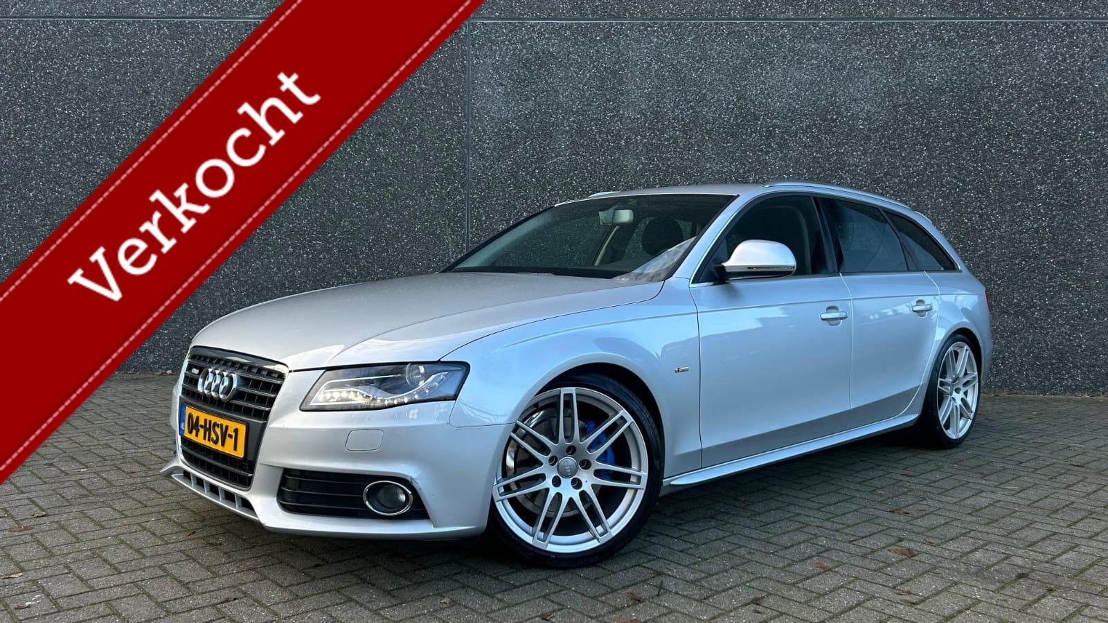 Audi Audi A4 2.0 TFSI S-Line/Airco/270 PK/19''/Youngtimer 2009 - voorkant