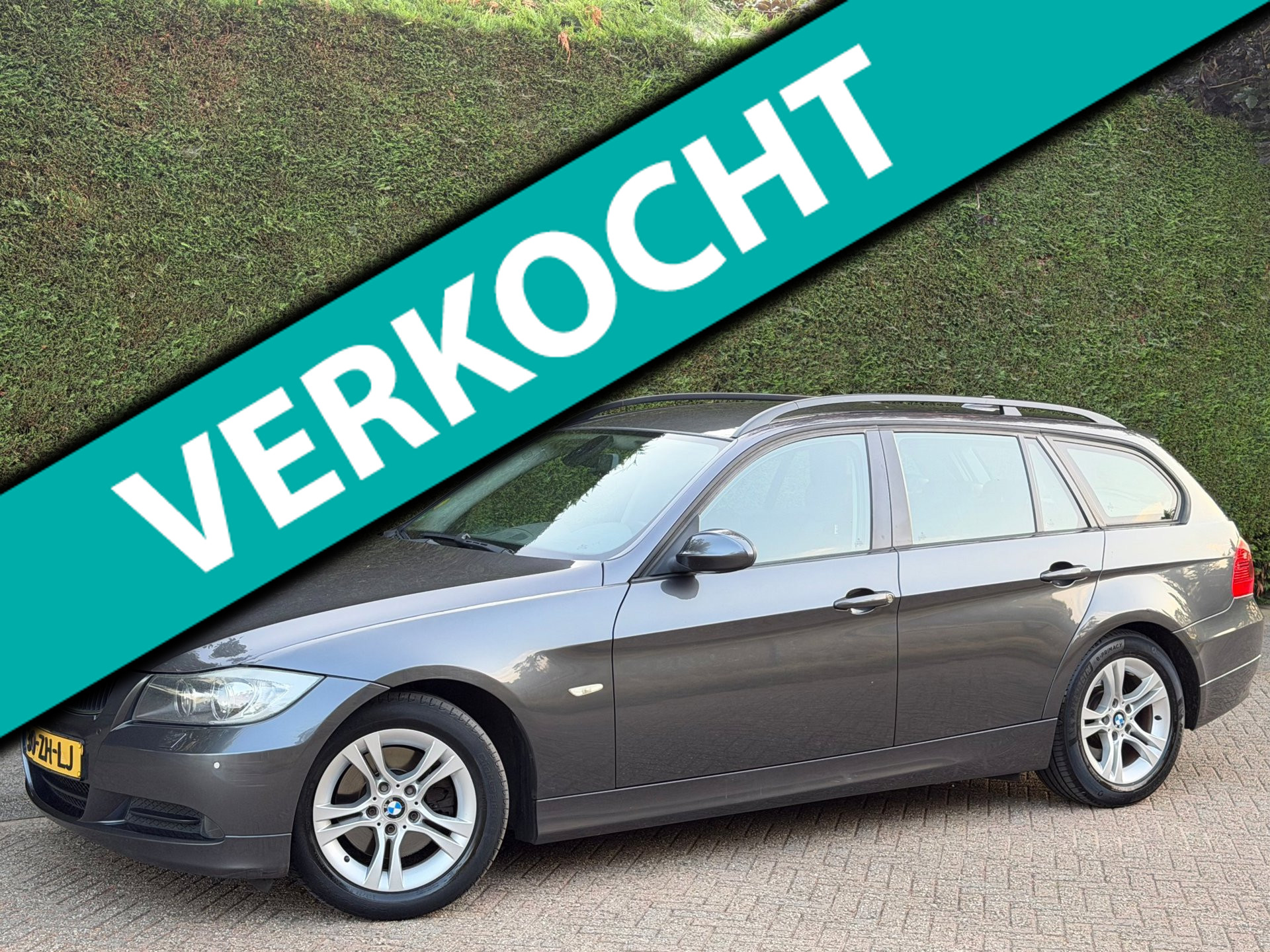 BMW 3er Reihe 318i  RIJDSUPER/NLAUTO/LEER/NAVI/PDC/APK 2008 - voorkant