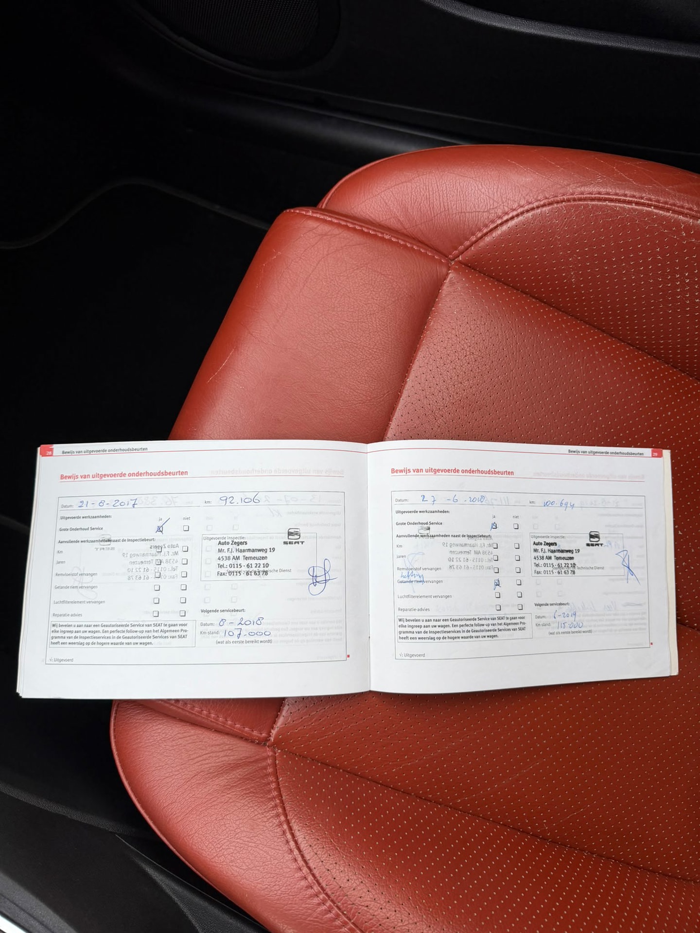 Foto van Seat Leon