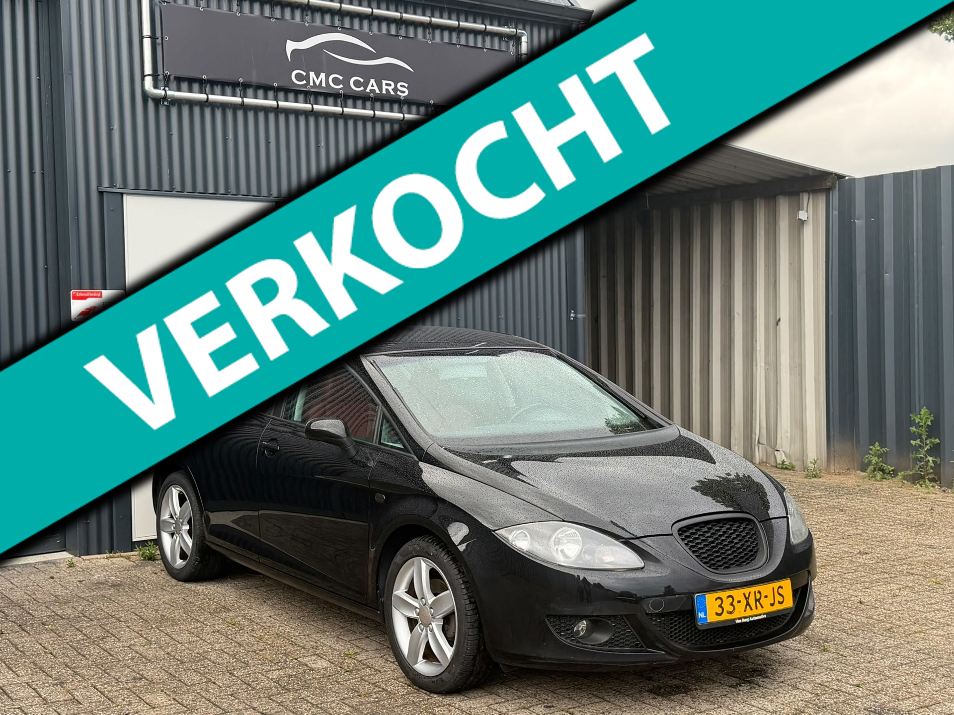 Seat Leon 1.8 TFSI Sport-up LEER//WEINIGKMS//NAP 2007 - voorkant