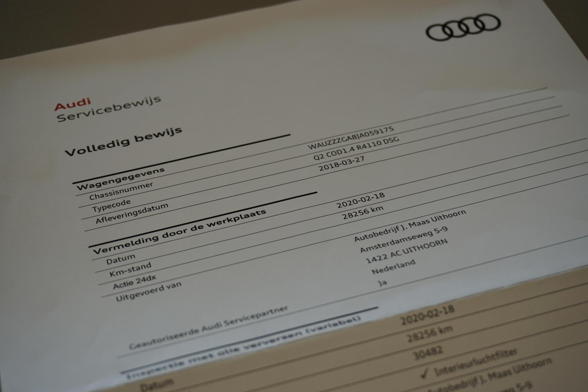 Foto van Audi Q2