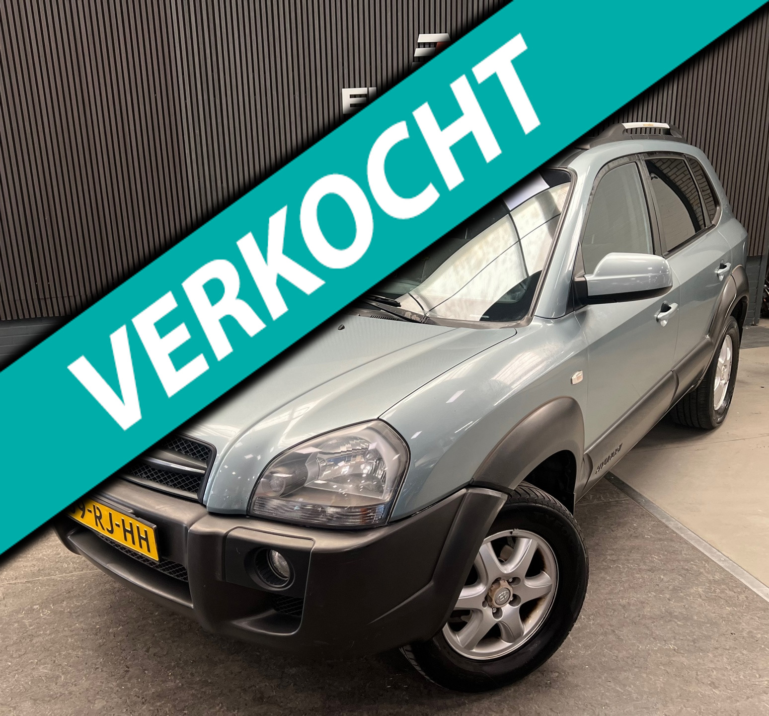 Hyundai Tucson 2.0i 4WD Style 2e eigenaar NAP - Airco 2005 - voorkant