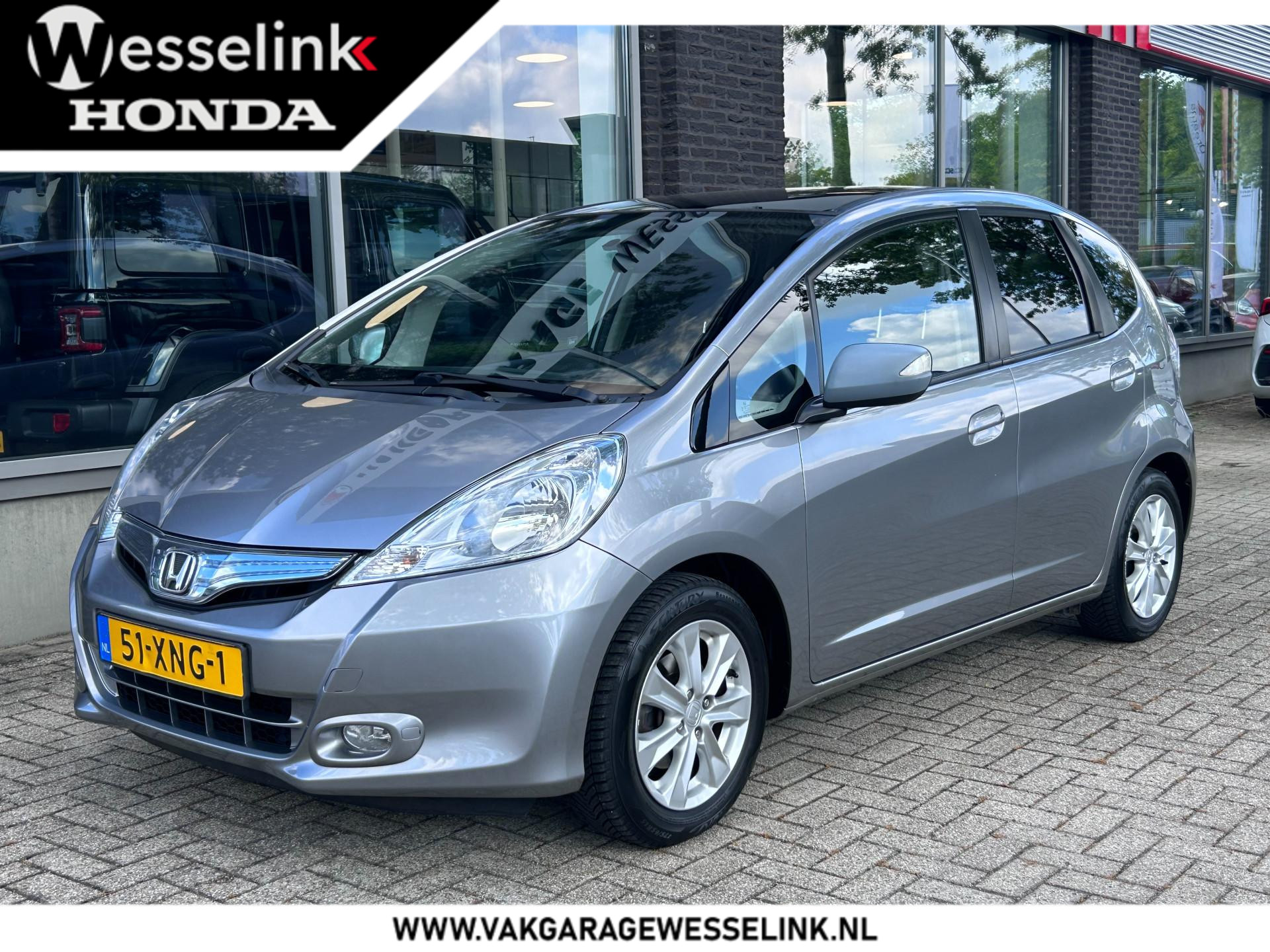 Honda Jazz Hybrid 1.4 Hybrid Elegance 2012 - voorkant