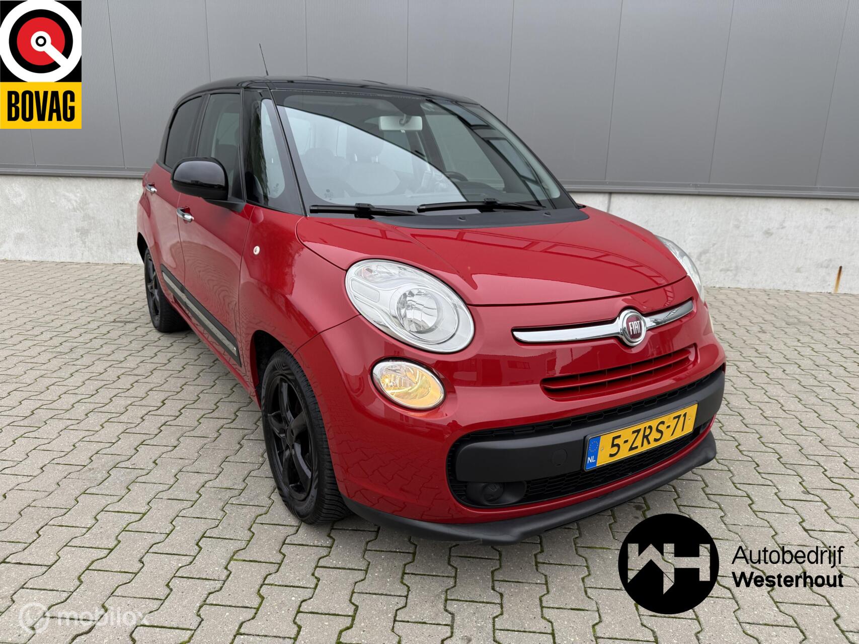 Fiat 500 0.9 TwinAir Easy Eco Navi Parkeersensoren Airco NWE APK 2015 - voorkant