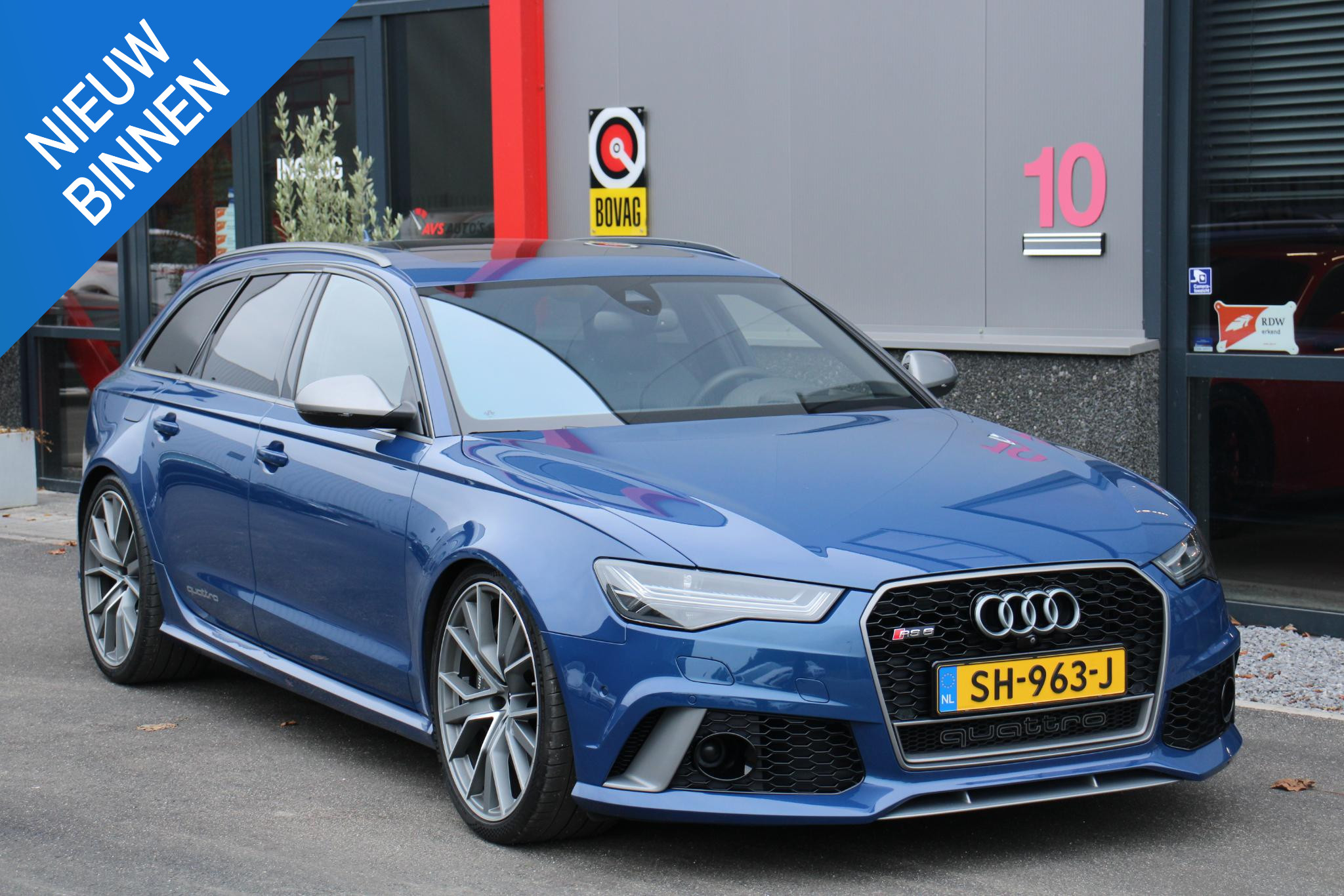 Audi RS 6 Avant Performance 4.0 TFSI RS 6 Quat Performance, Keramisch 2017 - voorkant