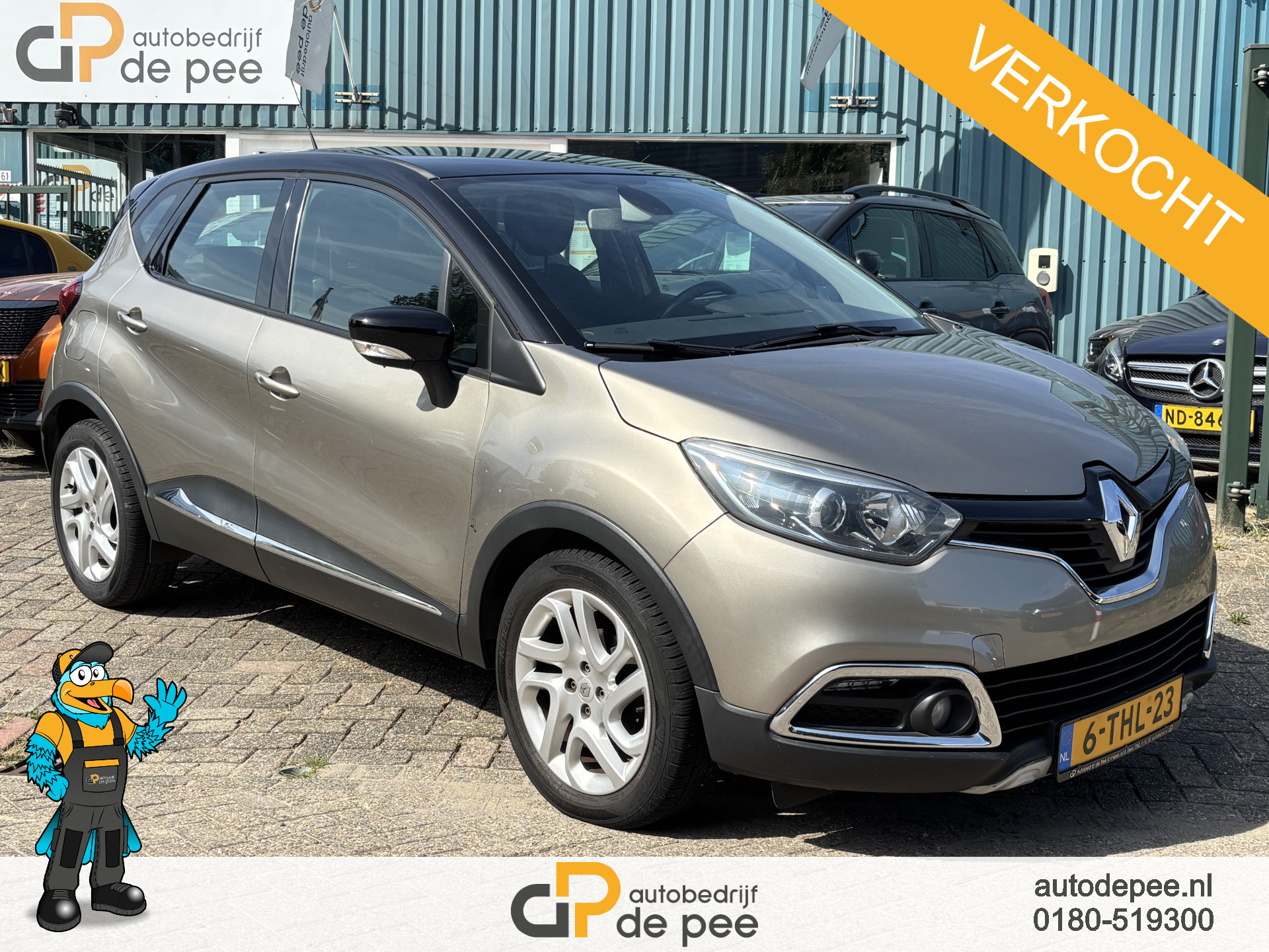 Renault Captur 0.9 TCe Dynamique 2014 - voorkant