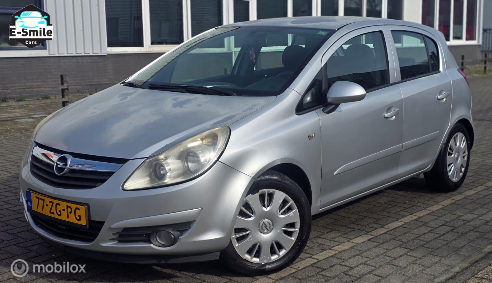 Opel Corsa 1.2-16V Enjoy/APK/Airco/EleckRamen/Fietsendrager 2008 - voorkant