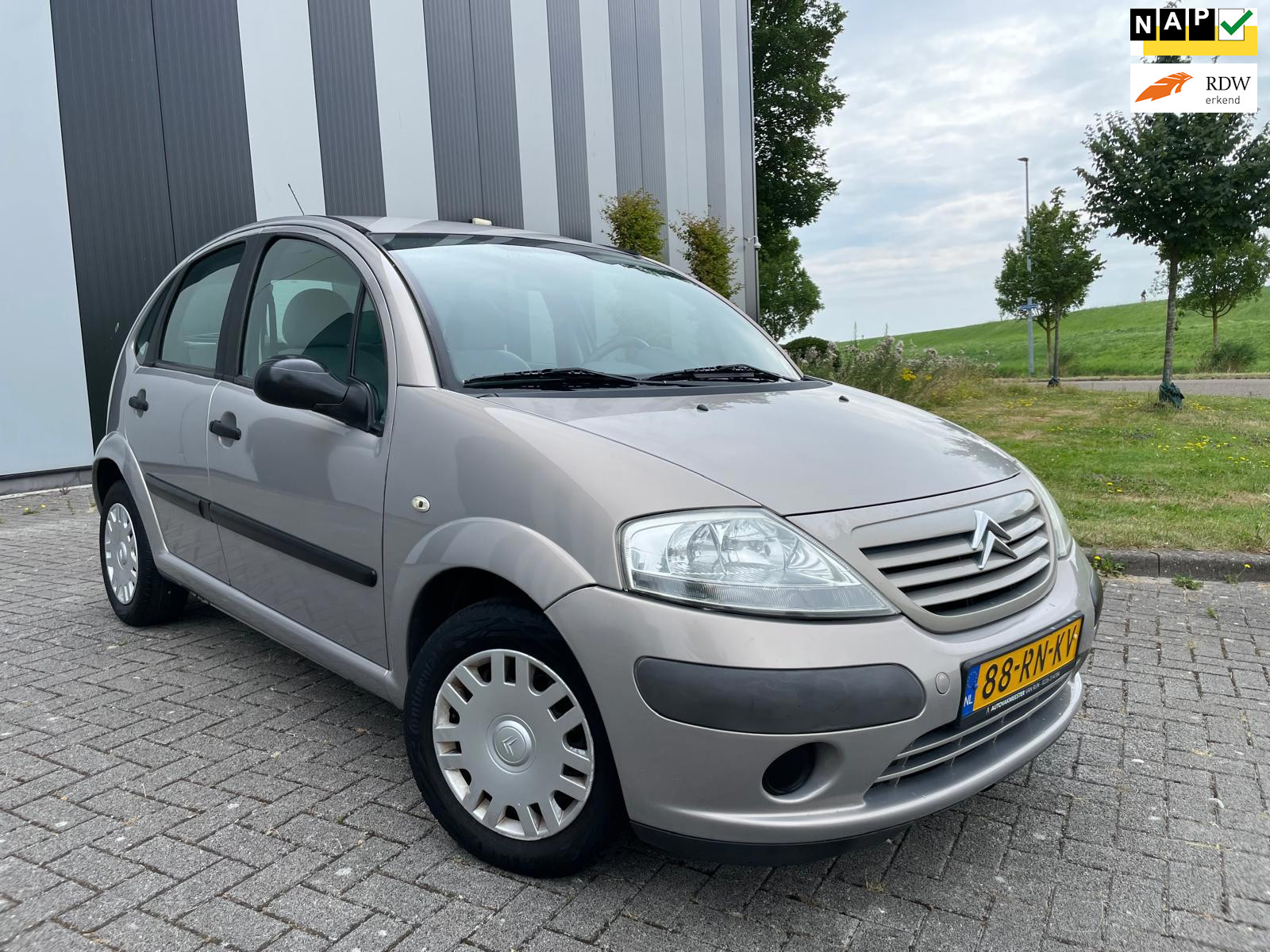 Citroen C3 1.1i Ligne Séduction Lage Km-Elekpakket-2 Sleutels 2005 - voorkant