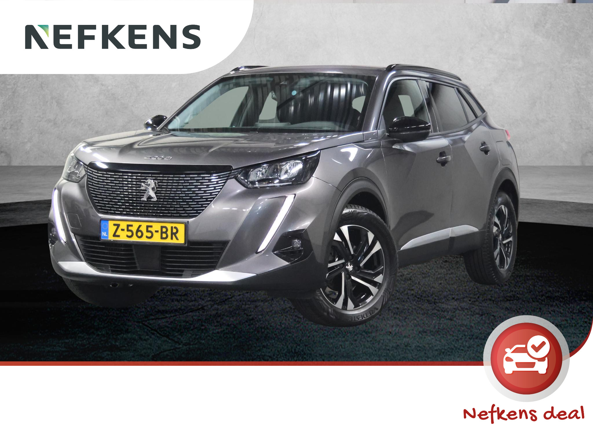 Peugeot 2008 1.2 130PK Automaat Allure Pack 2022 - voorkant