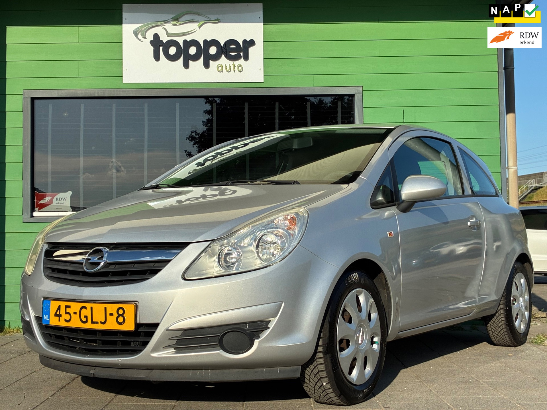 Opel Corsa 1.4-16V Business|2e Eigenaar|Airco|CruiseConrol|Nieuwe APK|NAP| 2008 - voorkant