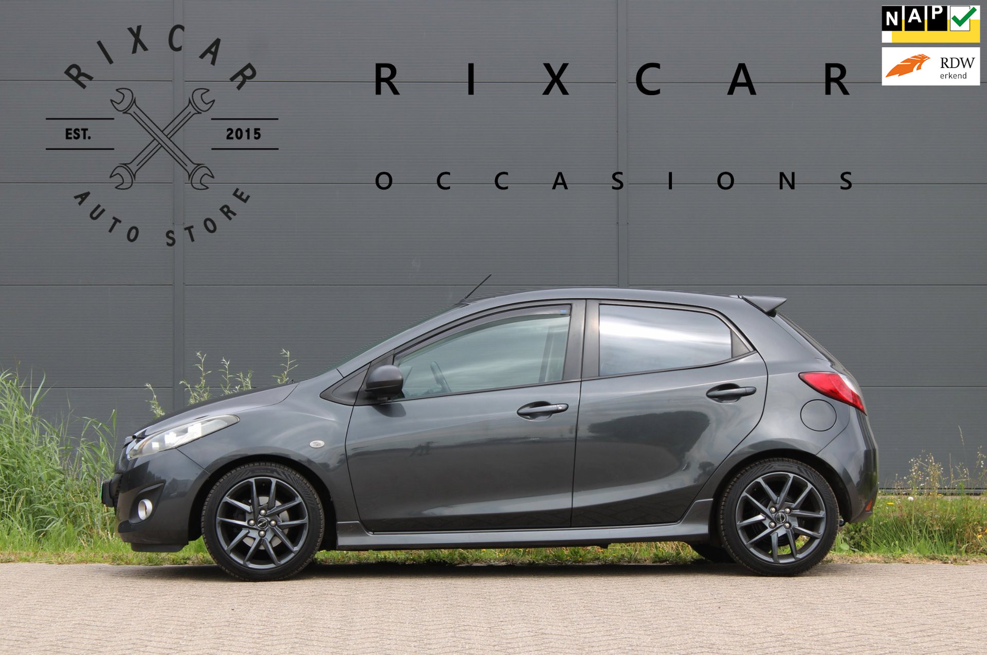 Mazda Mazda 2 1.5 GT-M AllSeason CruiseControl ClimateControl !!NIEUWBINNEN!! 2013 - voorkant