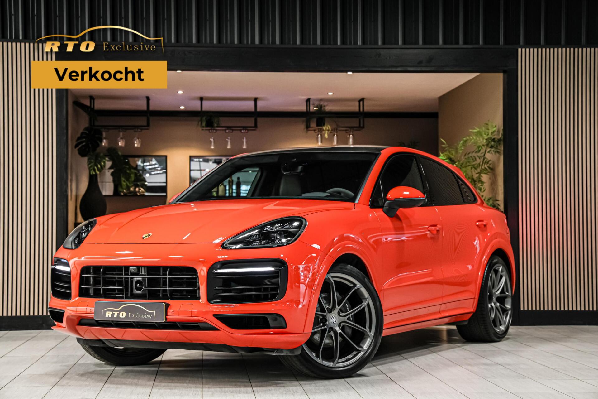 Porsche Cayenne Coupé 3.0 Lightweight|Carbon|ACC|22''|PTS|trekhaak 2019 - voorkant