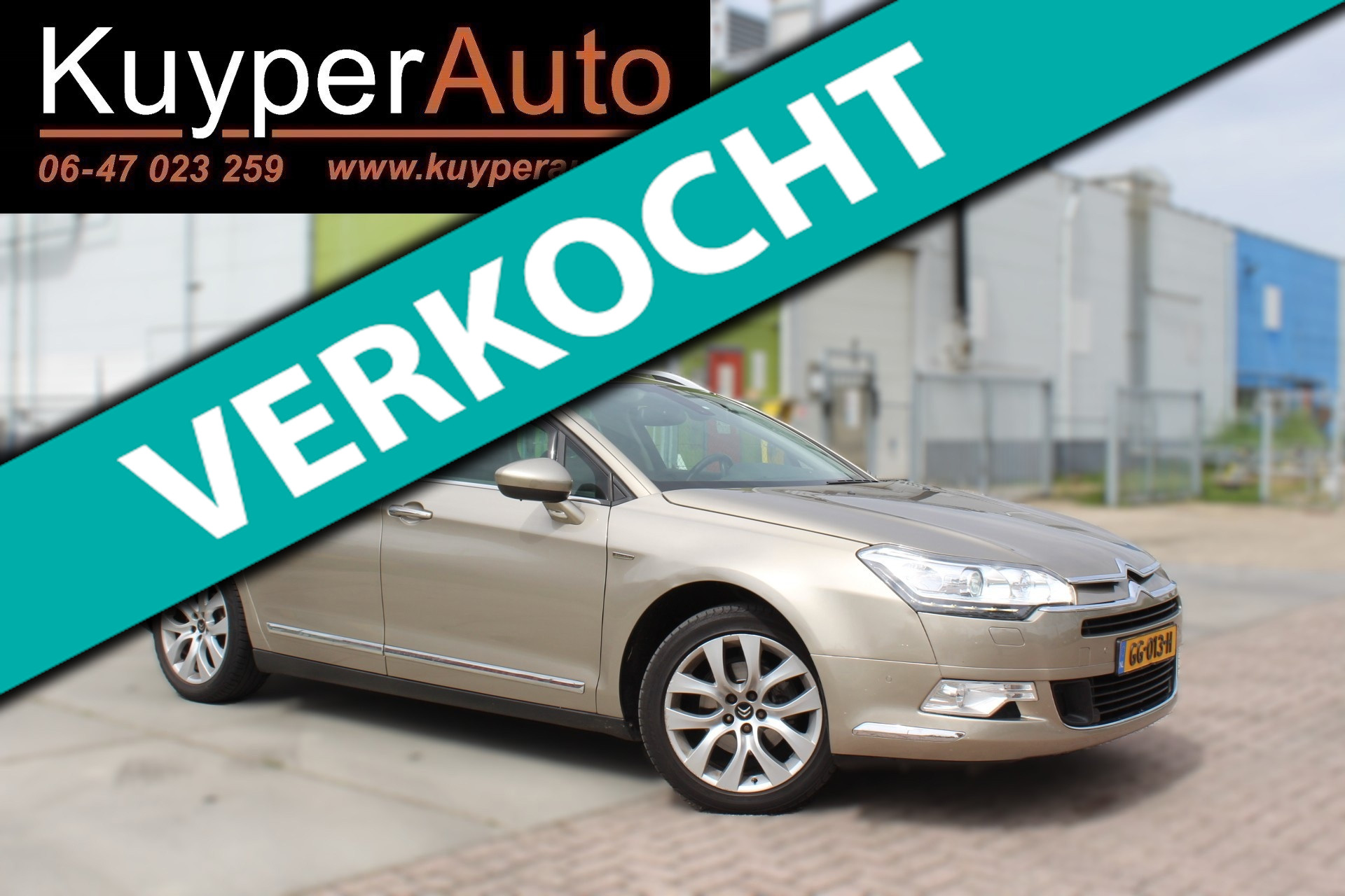 Citroen C5 Tourer 1.6 THP Exclusive 2014 - voorkant