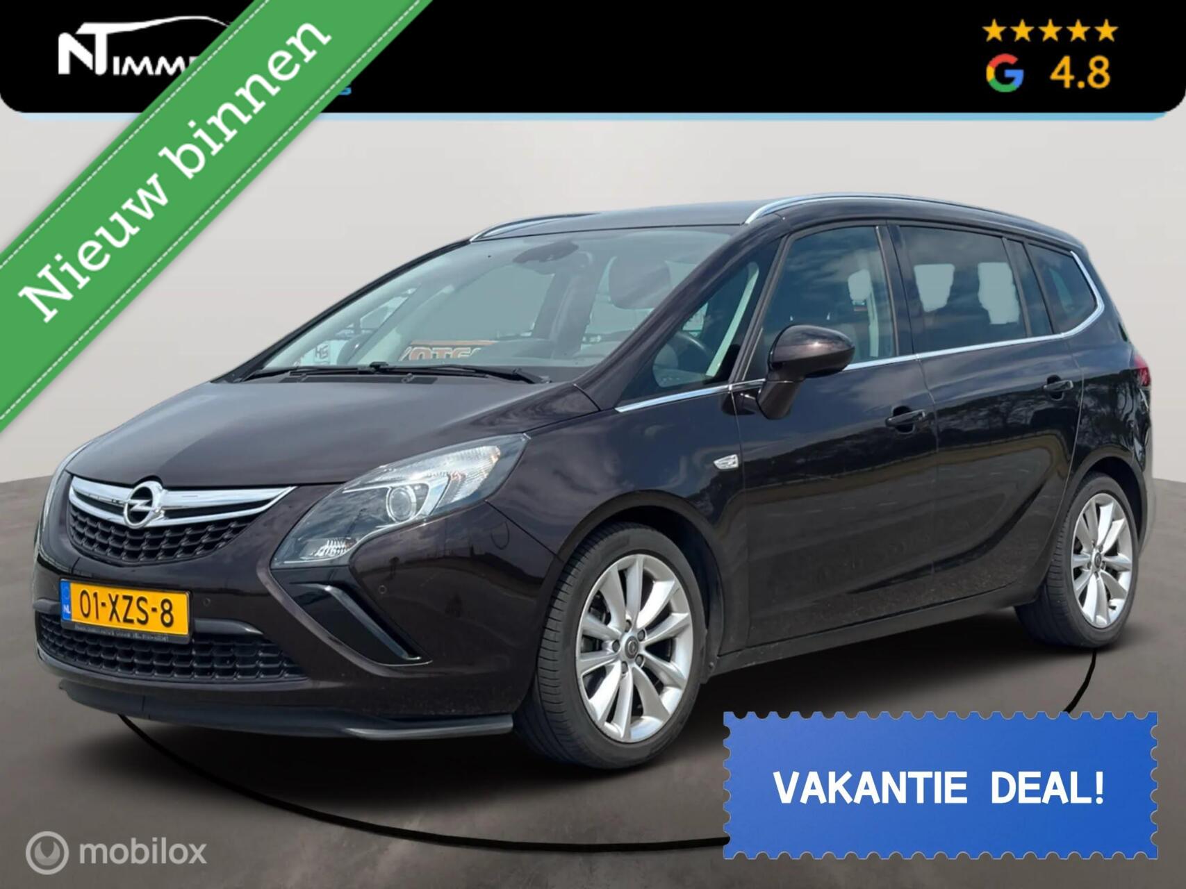 Opel Zafira Tourer 1.4 Cosmo|Trekhaak|Navi|Cruise|AIRCO|5pers 2012 - voorkant