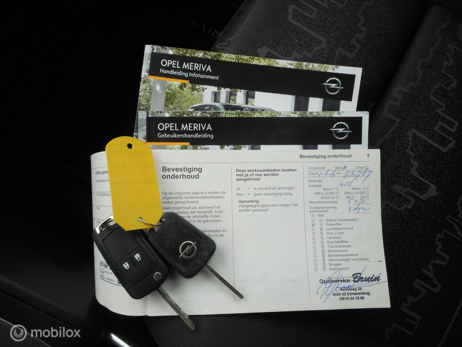 Foto van Opel Meriva