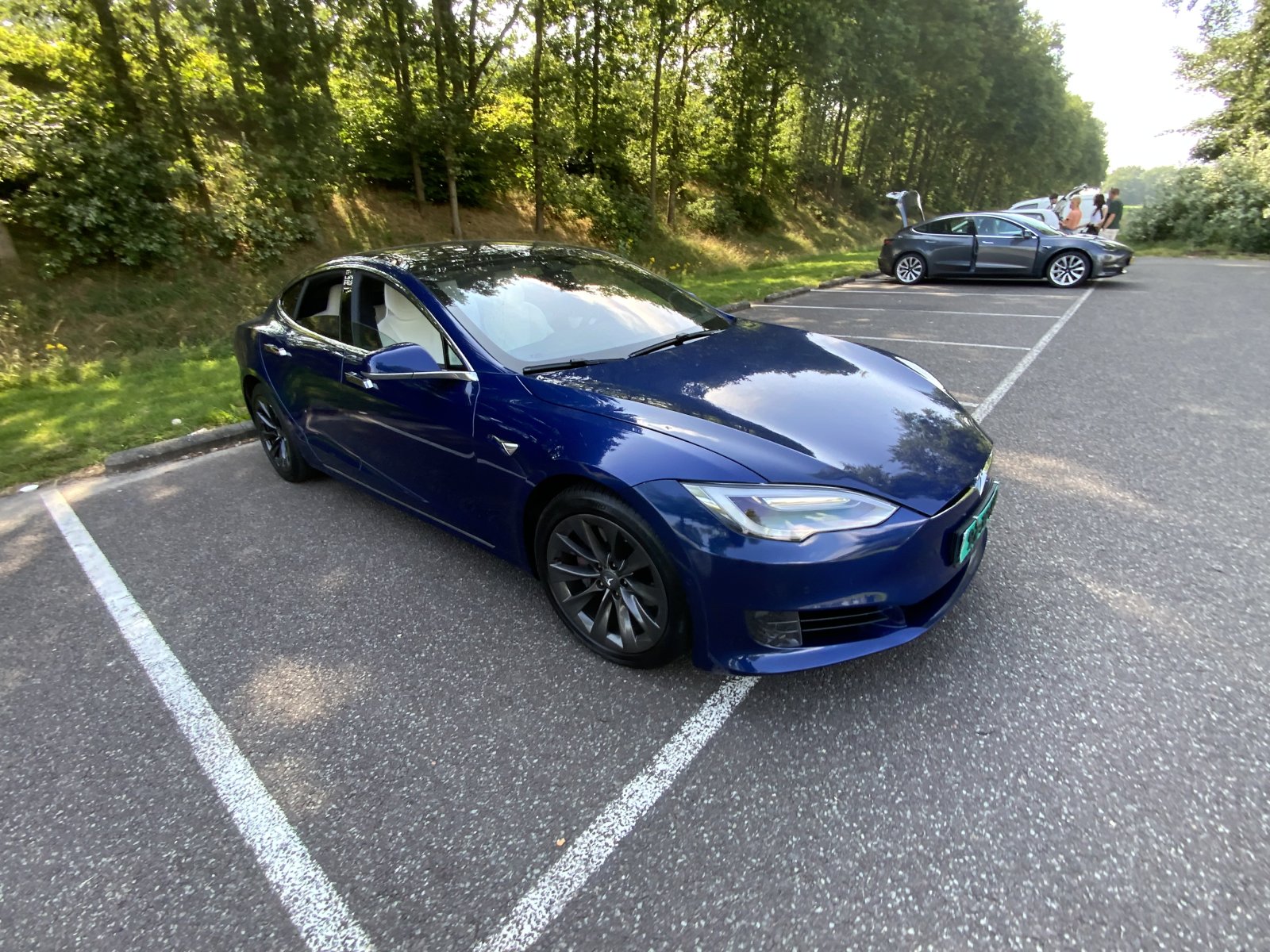 Inspectiefoto van Tesla Model S