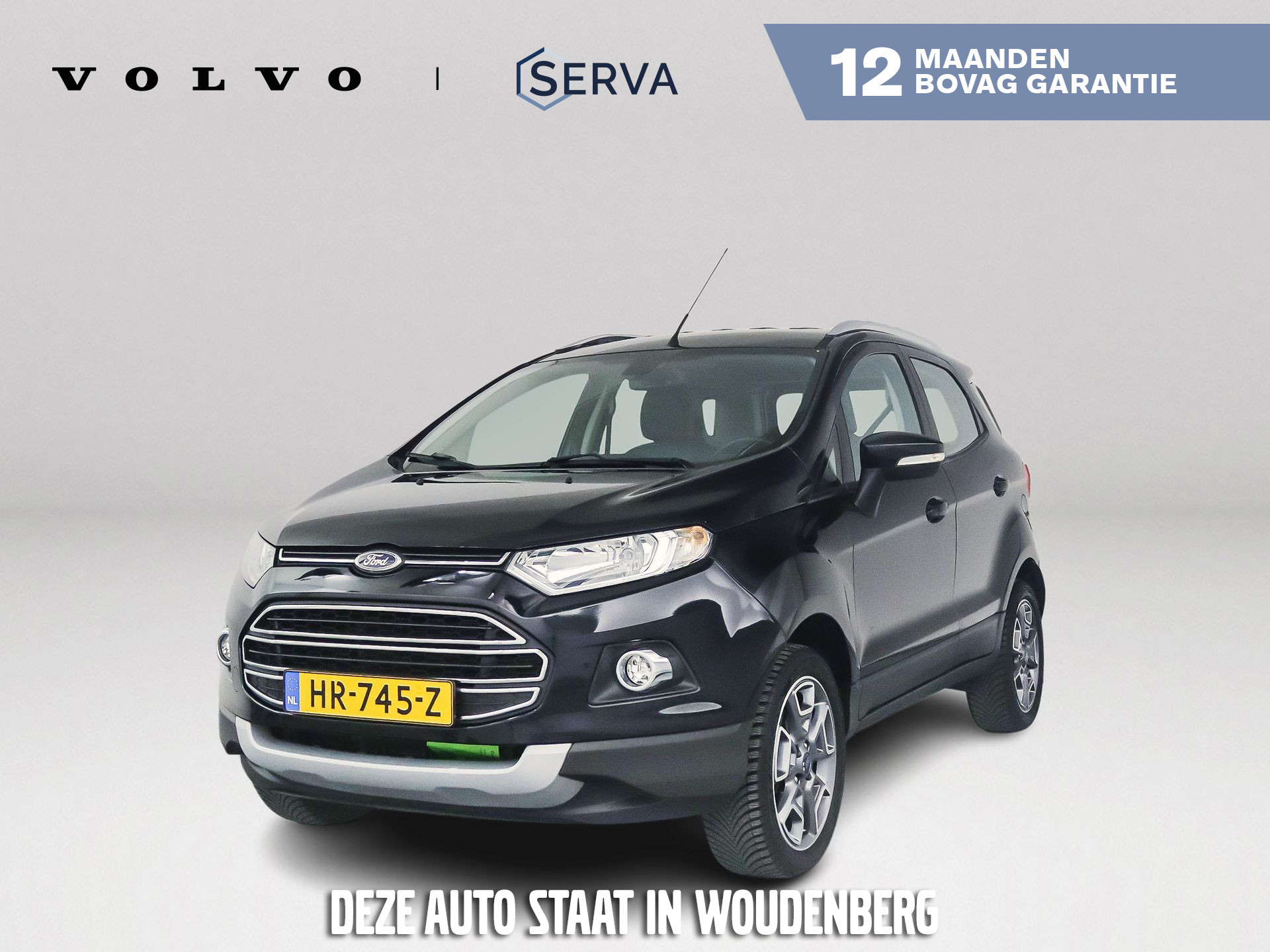 Ford Ecosport 1.0 EcoBoost Titanium | Stoelverwarming | Airco | Keyless entry 2016 - voorkant