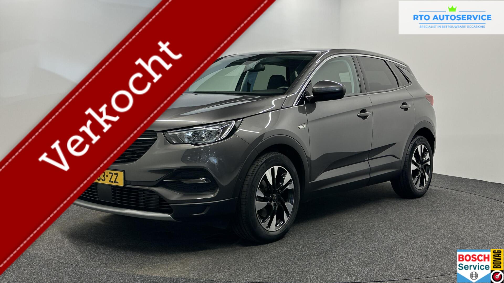 Opel Grandland X 1.2 Turbo Business Executive CARPLAY LM NAVI ECC CRUISE. 2021 - voorkant