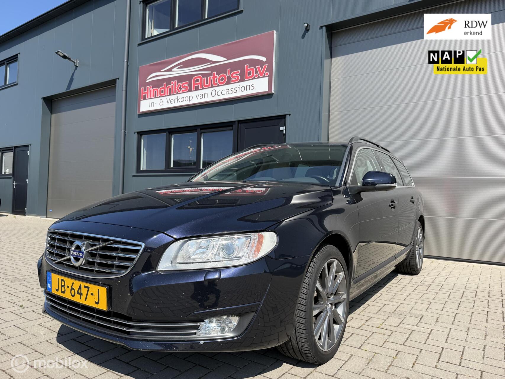 Volvo V70 2.0 D3 Polar+ 2016 - voorkant