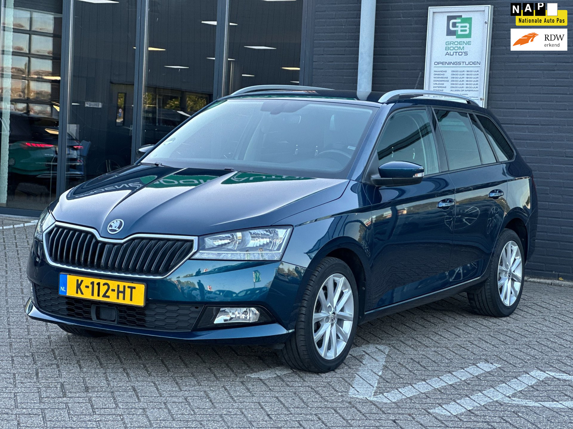 Skoda Fabia 1.0 TSI Business Edition/1STE EIG/NAVI/APP-CONNECT/NL-AUTO NAP!! 2021 - voorkant