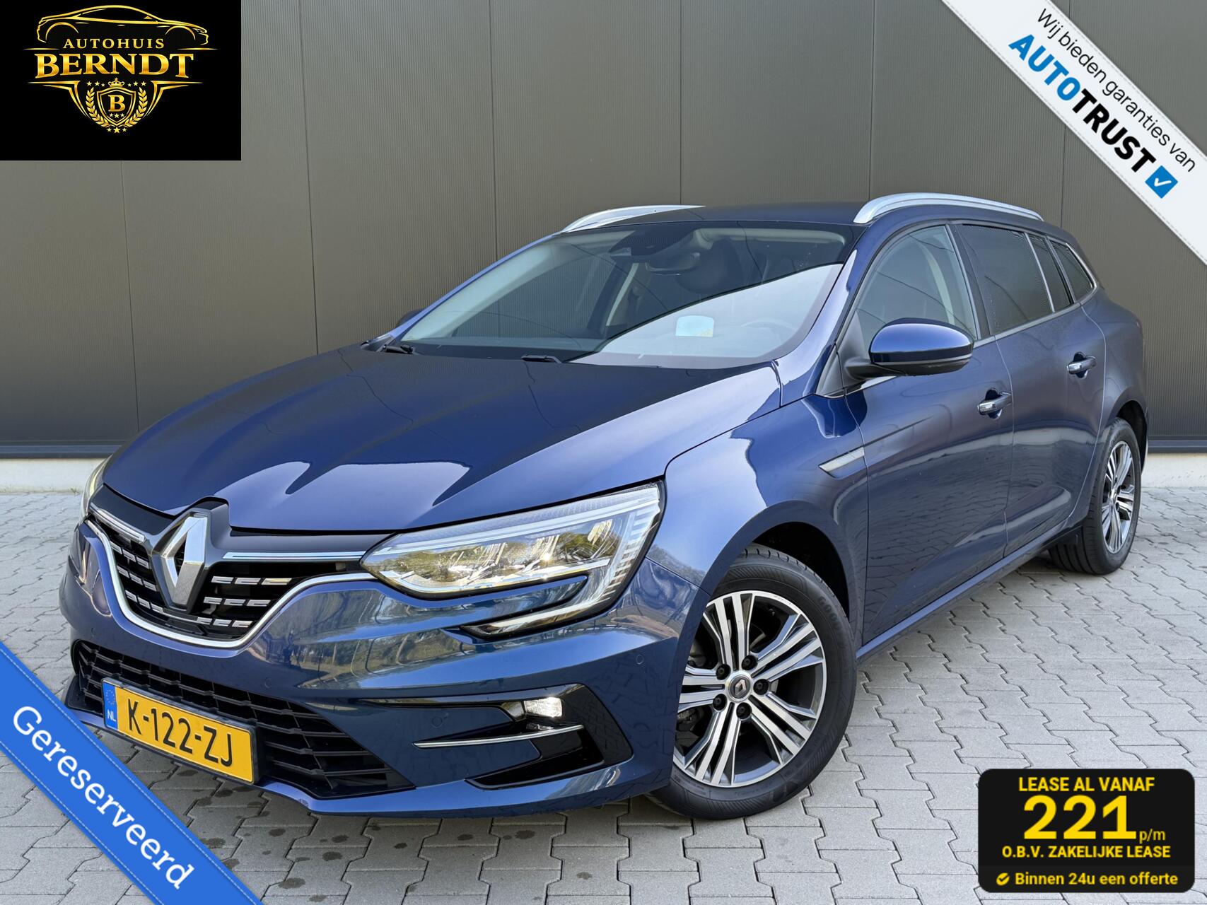 Renault Mégane 1.3 TCe Intens 2021 - voorkant