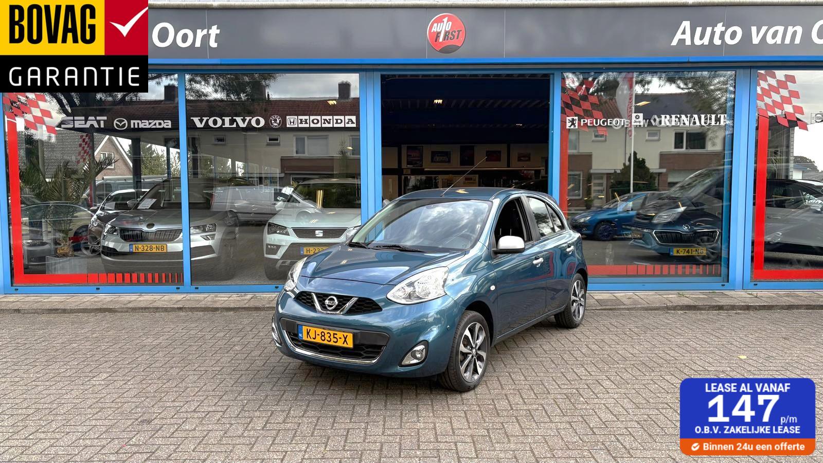 Nissan Micra 1.2 Connect Edition N-TEC ,Trekhaak. PDC, Clima 2016 - voorkant