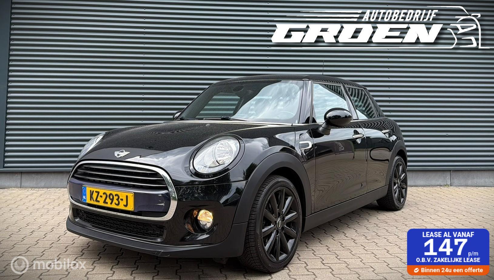Mini Cooper 1.5 Cooper Business 2017 - voorkant