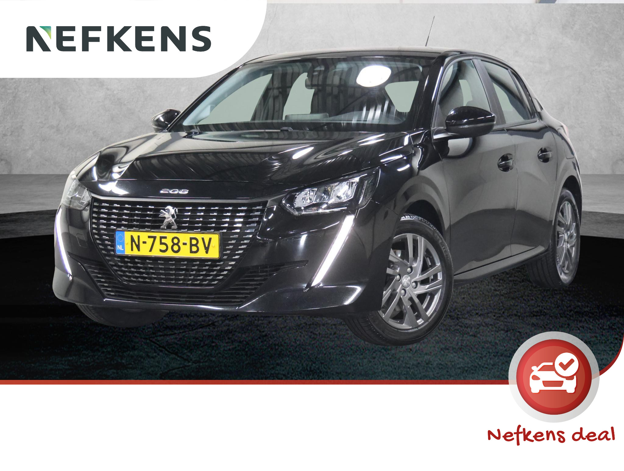 Peugeot 208 1.2 100PK Active Pack 2021 - voorkant