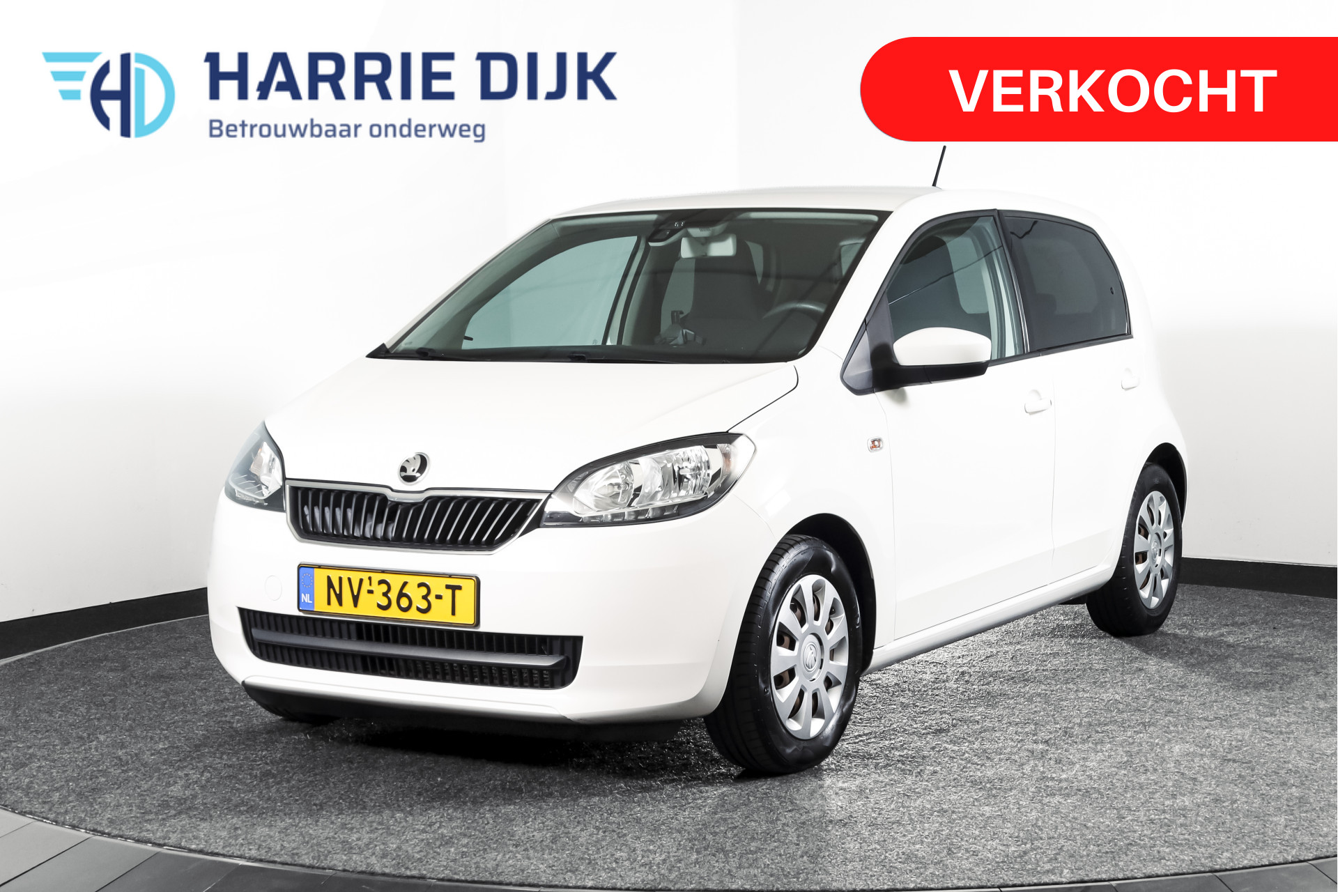 Skoda Citigo 1.0 Greentech Ambition 60 PK Org. NL 2017 - voorkant