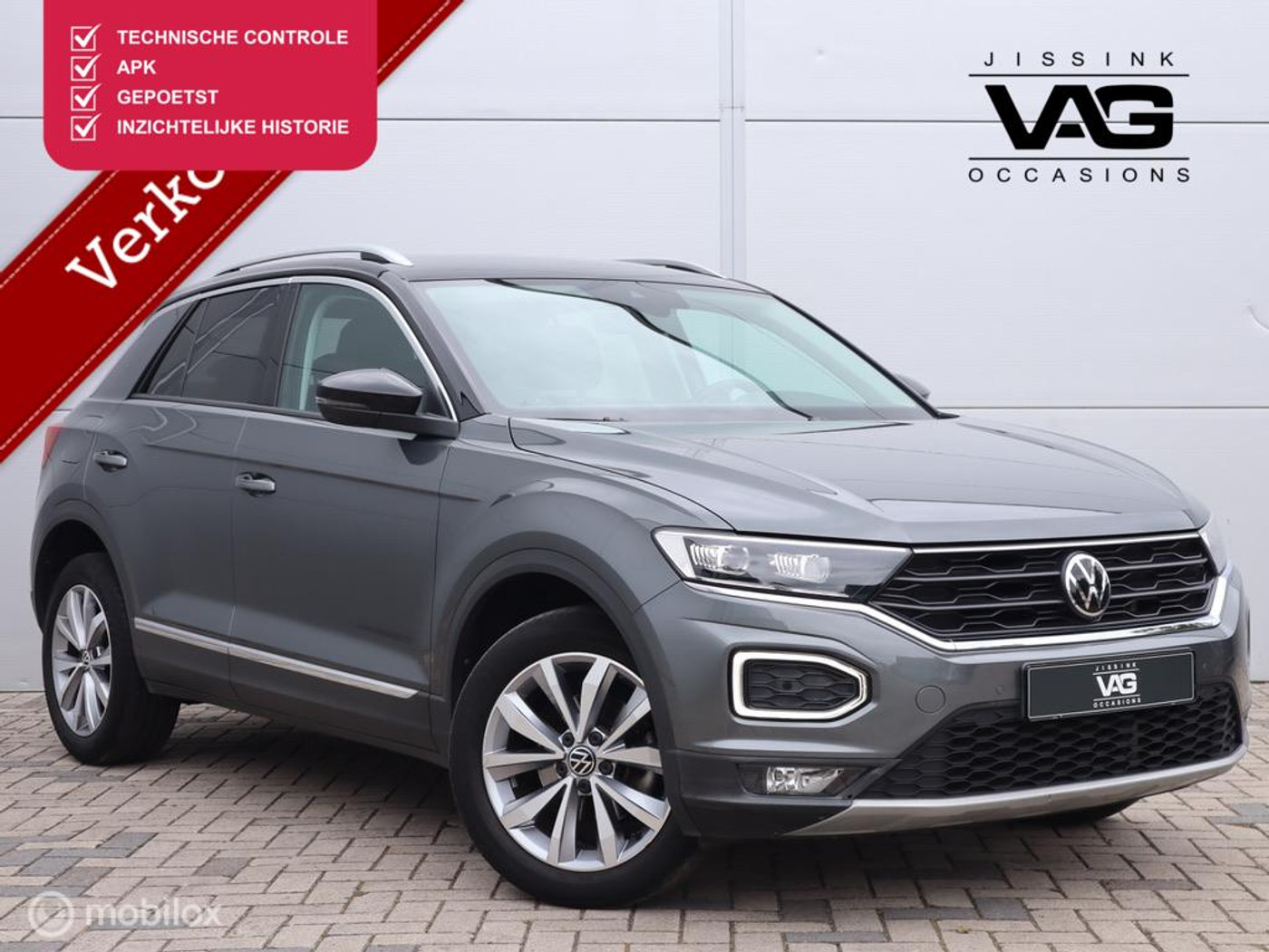 Volkswagen T-roc 1.0 TSI Style Trekhaak Camera ACC LED Stoelverwarming 2021 - voorkant