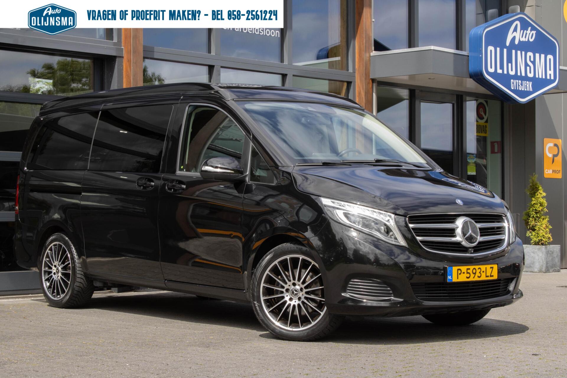 Mercedes-Benz Marco Polo Camper|Leder|Adaptive cruise|Hefdak| 2016 - voorkant