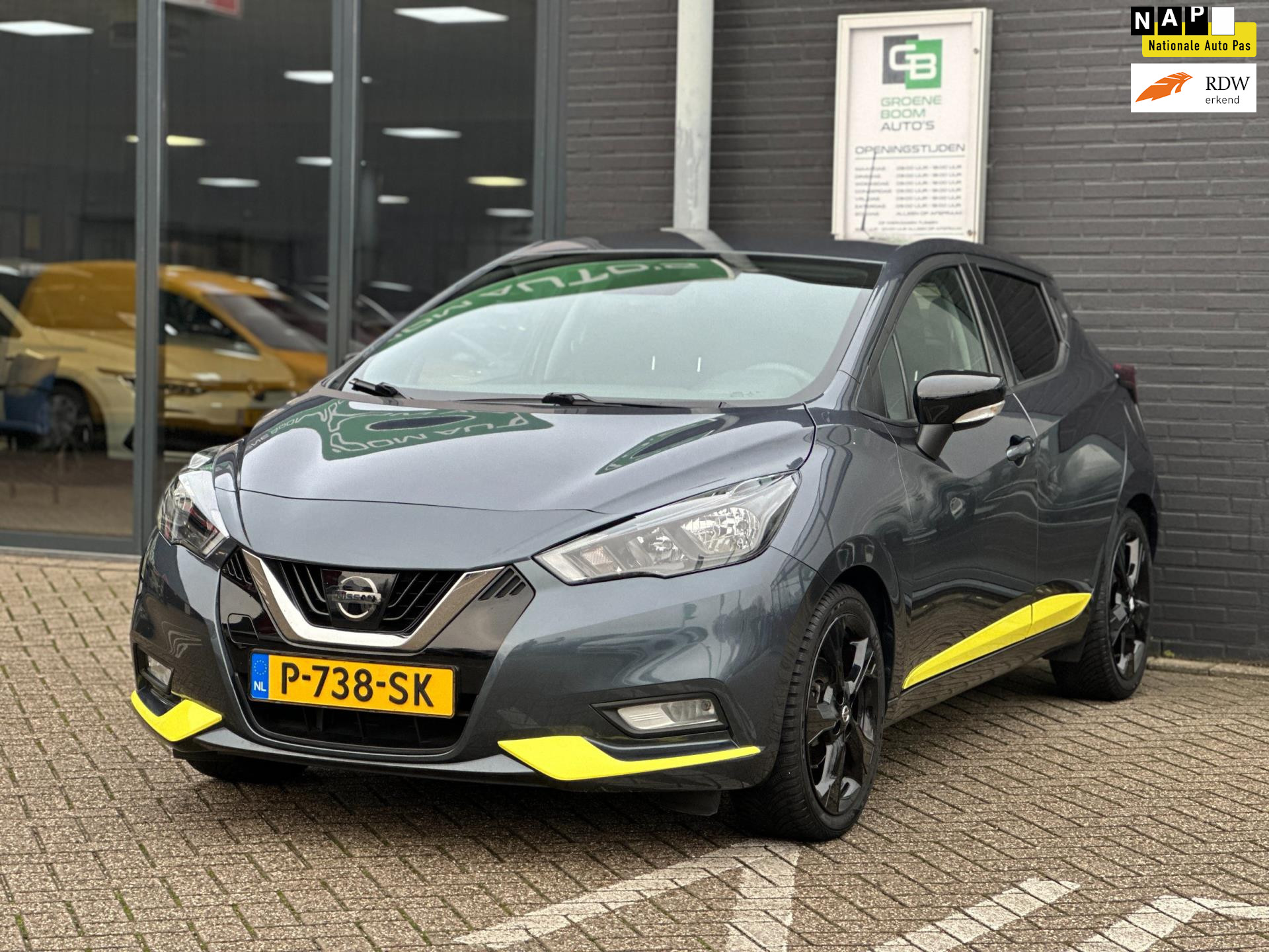 Nissan Micra 1.0 IG-T Kiiro/1STE EIG/AIRCO/5-DRS/NL-AUTO NAP!! 2022 - voorkant