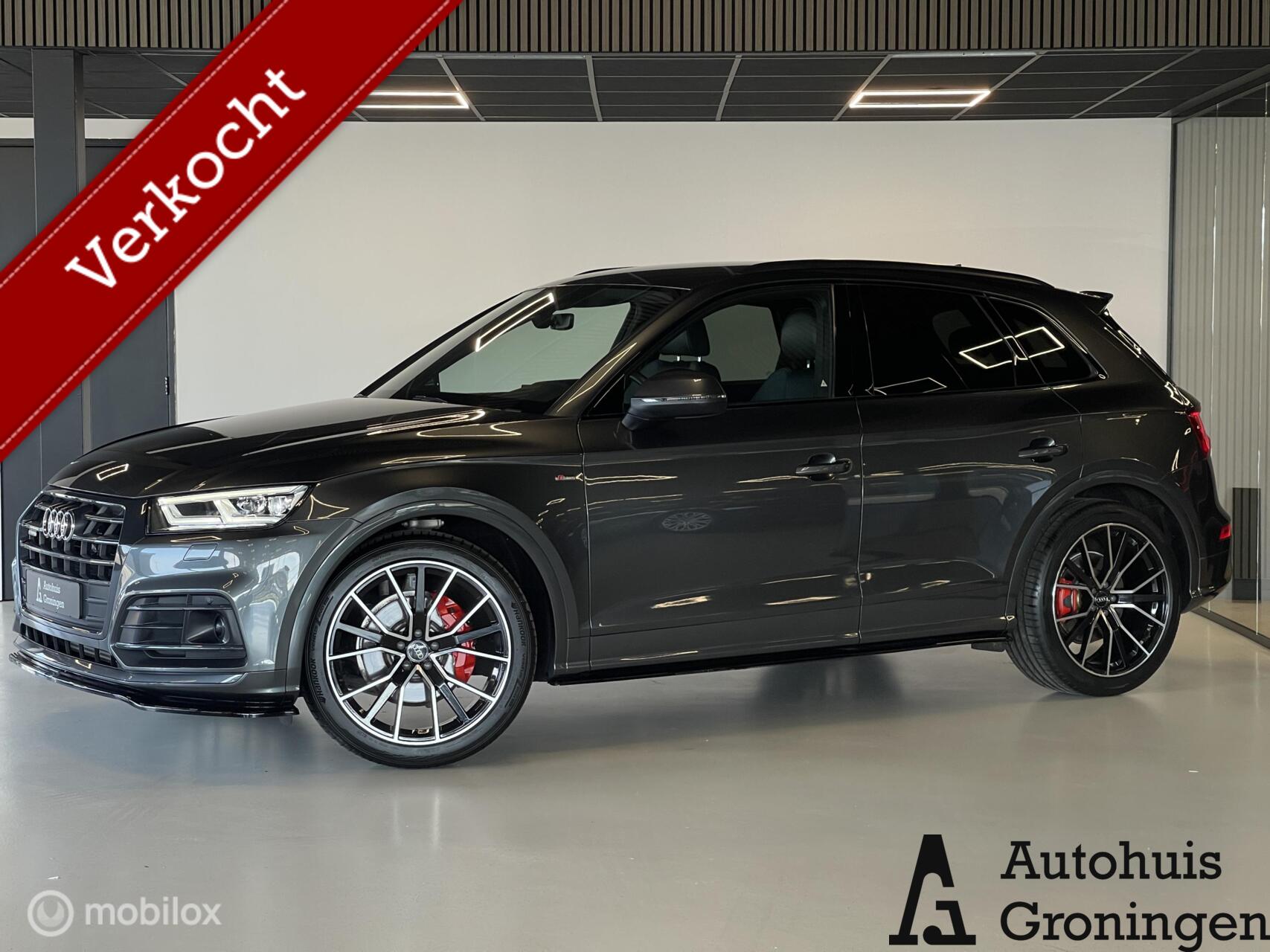 Audi Q5 2.0 TFSI quattro Sport S line Black Edition | Sportpakket | ACC | Trekhaak | Quattro 2019 - voorkant