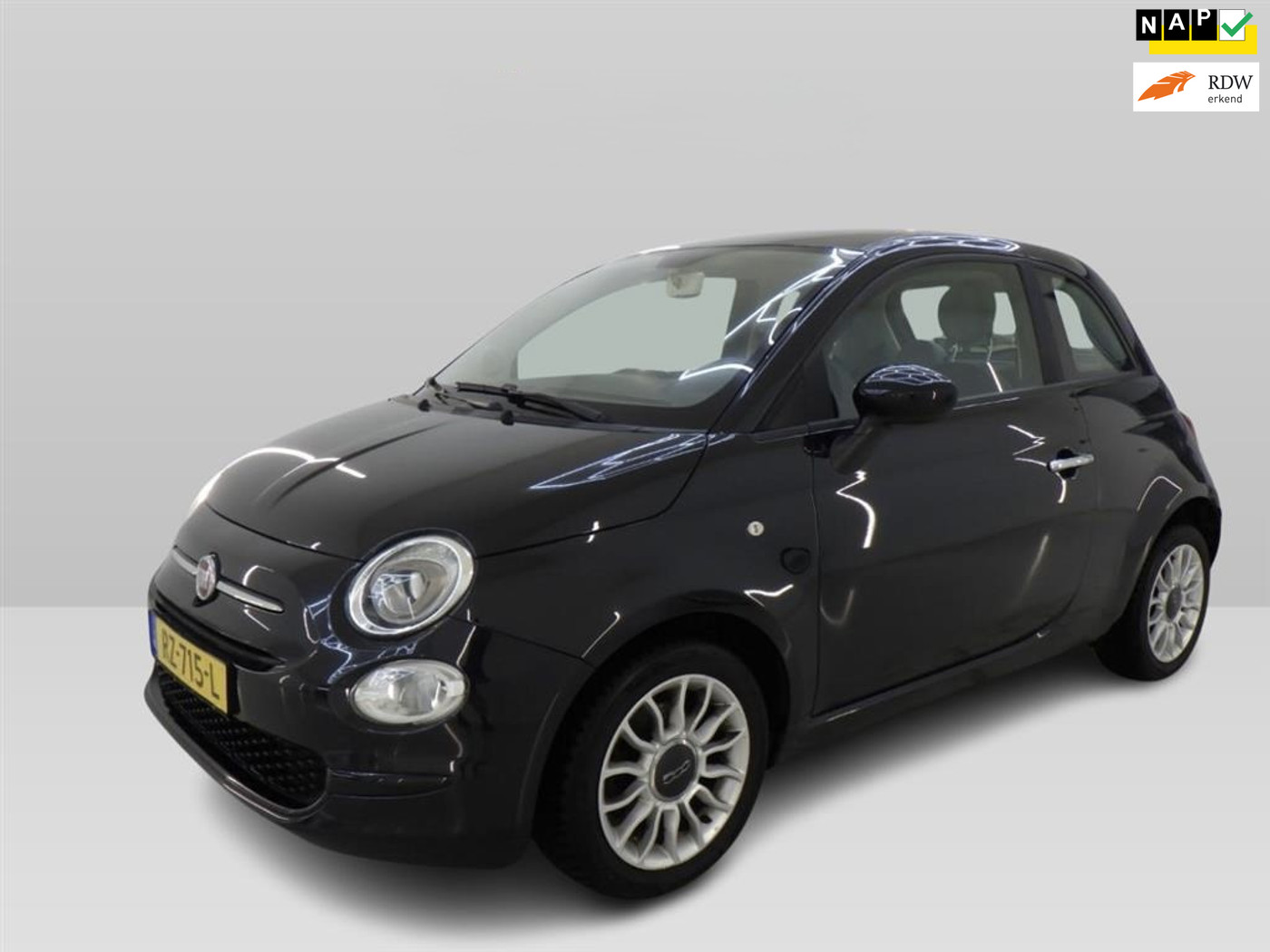 Fiat Fiat 500 0.9 TwinAir Turbo Popstar 1e eigenaar 2018 - voorkant