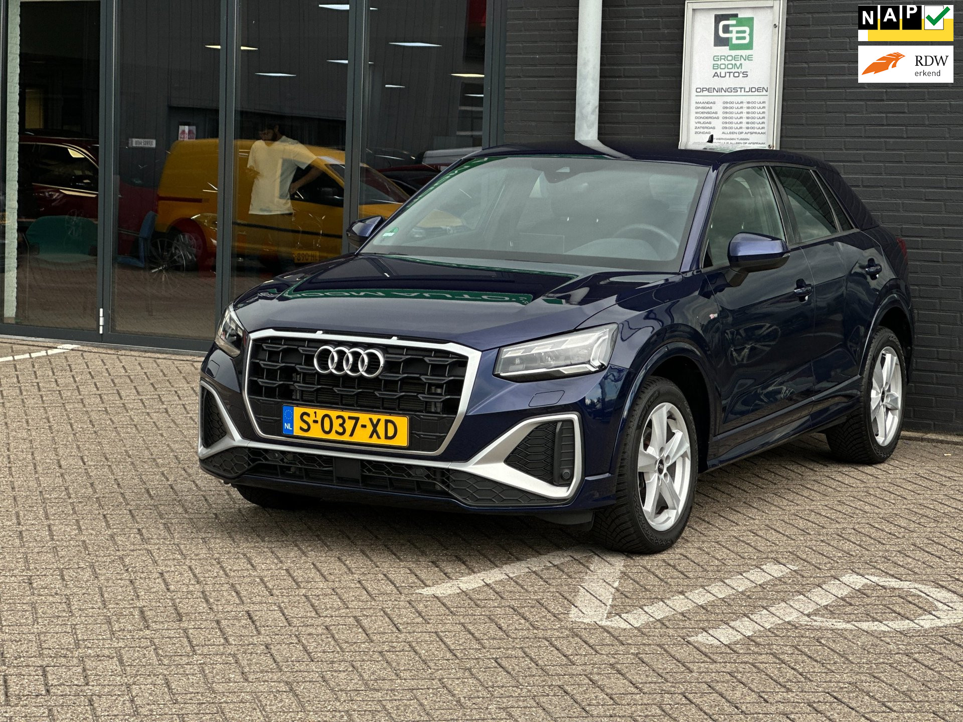 Audi Q2 35 TFSI S Edition/150-PK/Vritual Cocpit/CARPLAY/NAVI/NL-AUTO NAP!! 2023 - voorkant