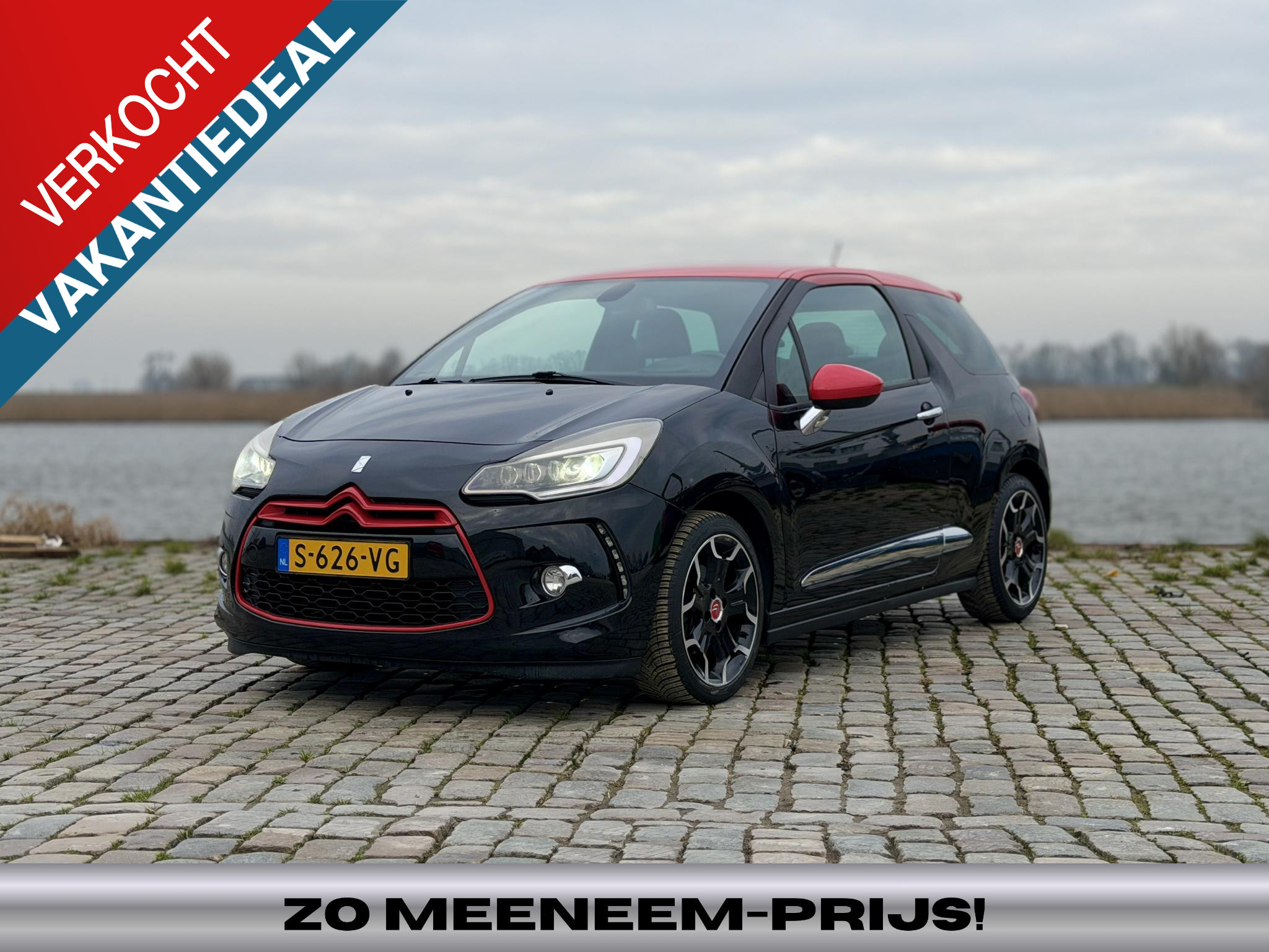 Citroen Ds3 1.6 Sport Chic|Leer|Cruise|156PK 2014 - voorkant