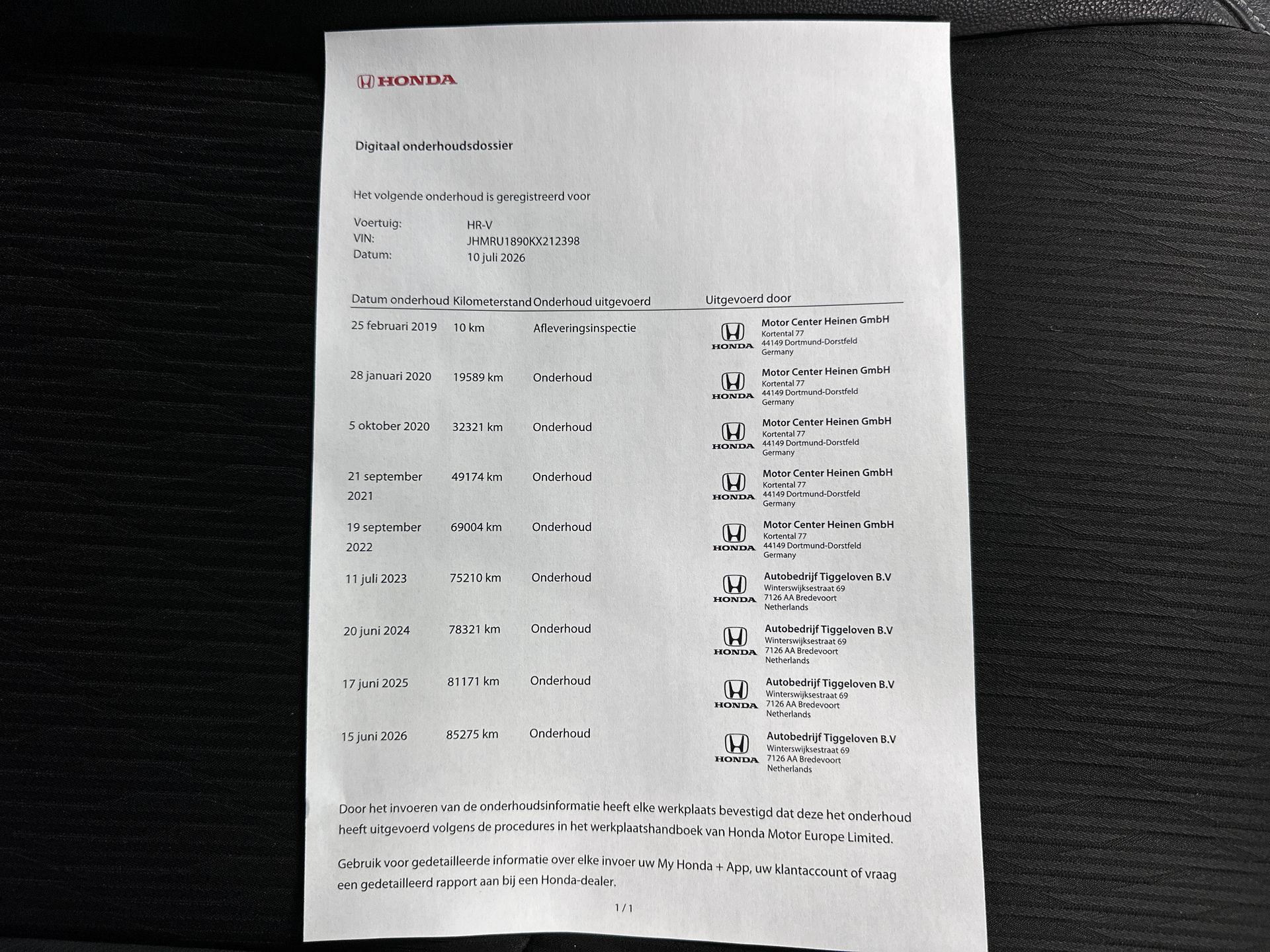 Foto van Honda Hr-v