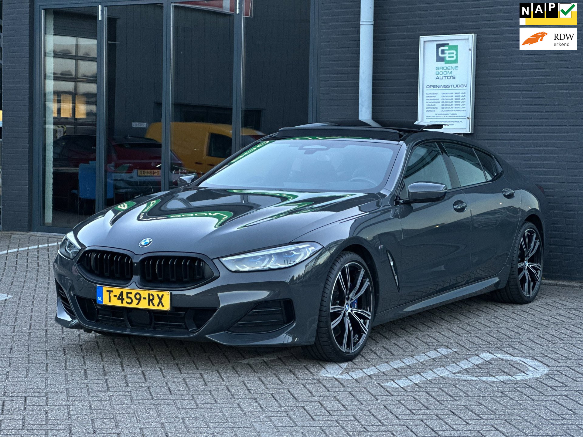 BMW 840i 840i/CARPLAY/CAMERA/PANO-DAK/NL-AUTO NAP!! 2023 - voorkant