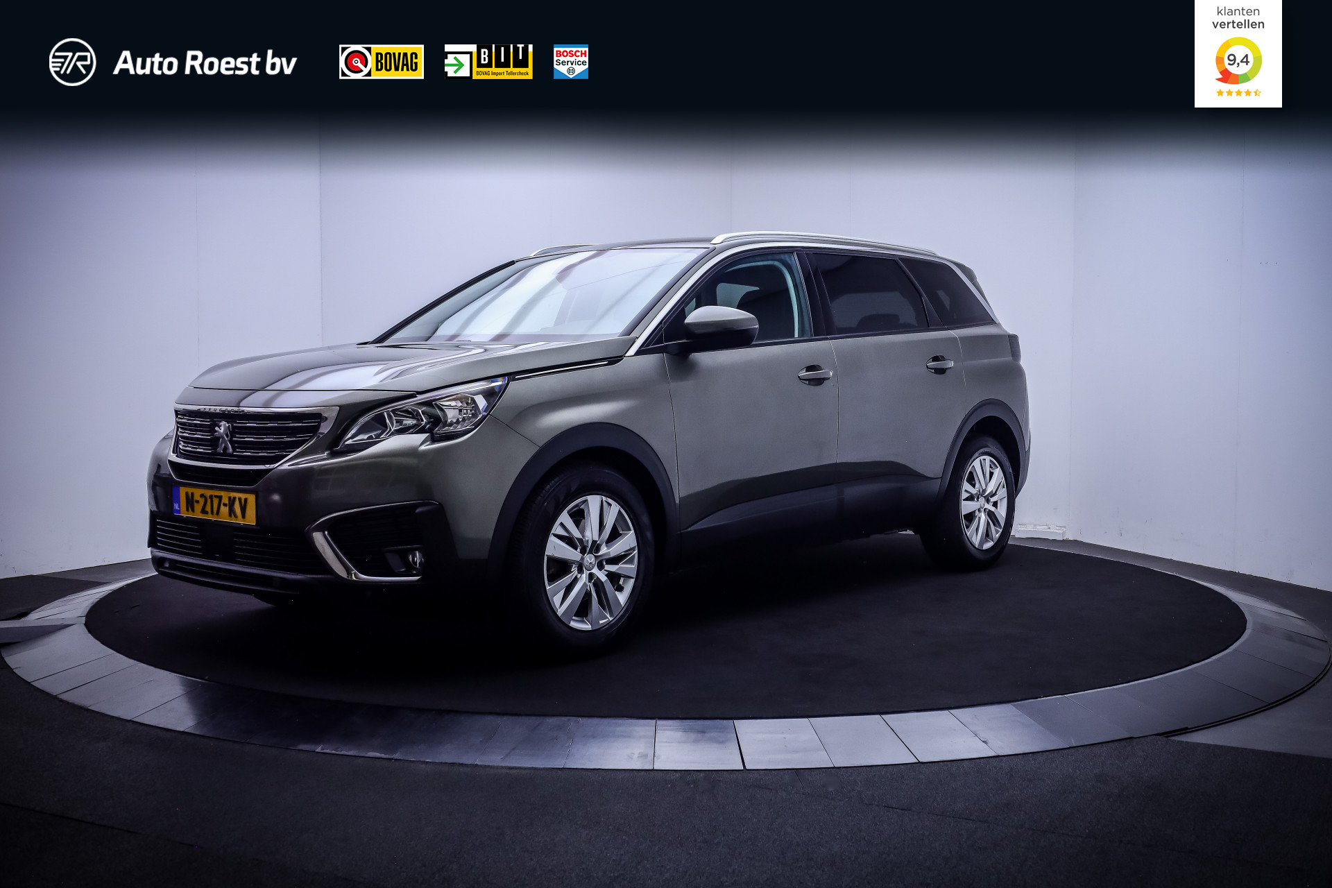 Peugeot 5008 1.2T Aut.7p Active Pack 2019 - voorkant
