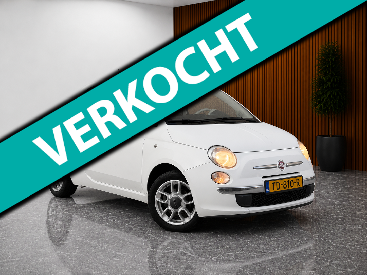Fiat Fiat 500 1.2 Naked KOOPJE! (ELEKTRISCHE RAMEN, MULTIMEDIA, ELEKTRISCHE SPIEGELS, ETC!) 2008 - voorkant