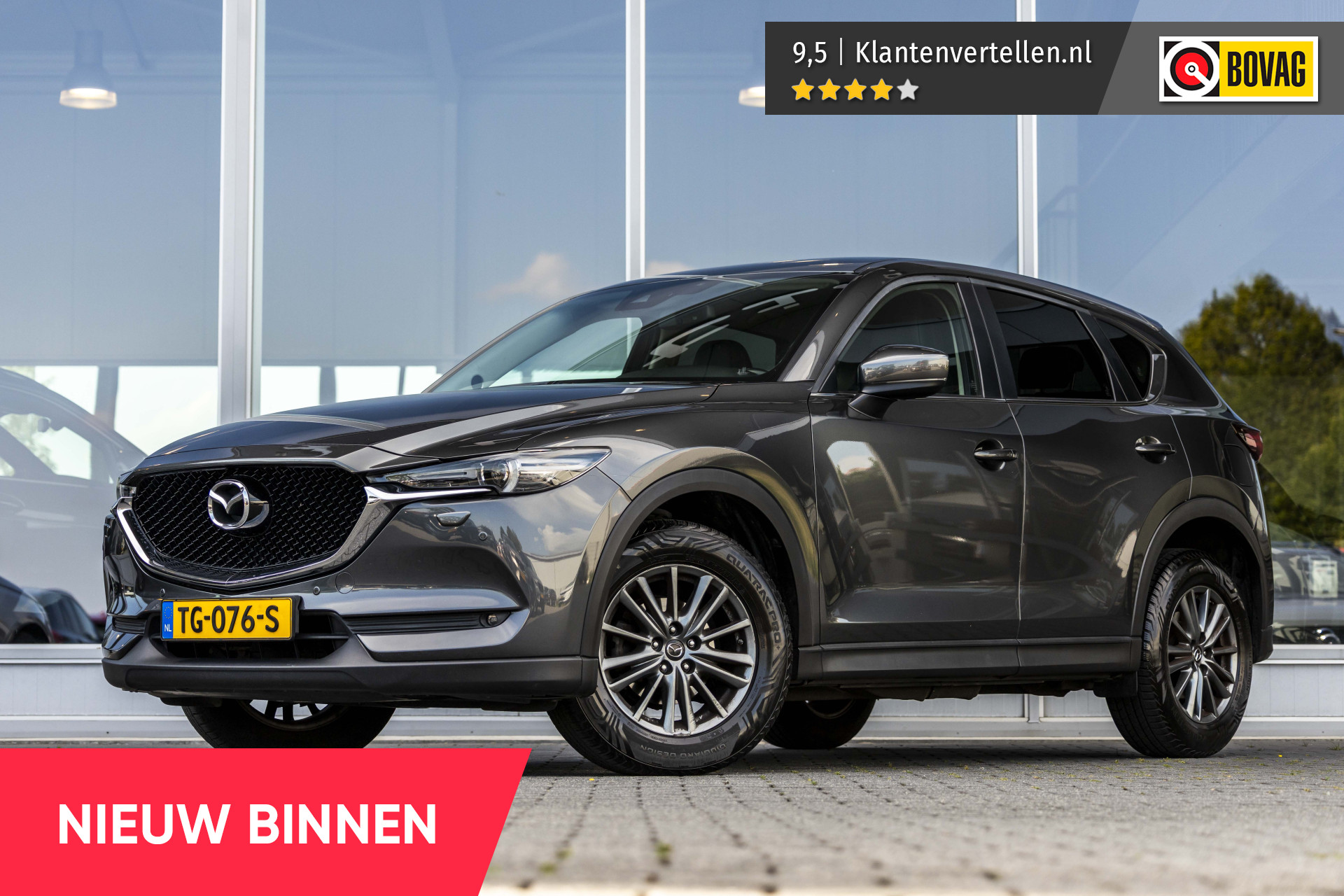 Mazda Mazda Cx-5 2.0 SkyActiv-G 165 Skylease GT 2018 - voorkant