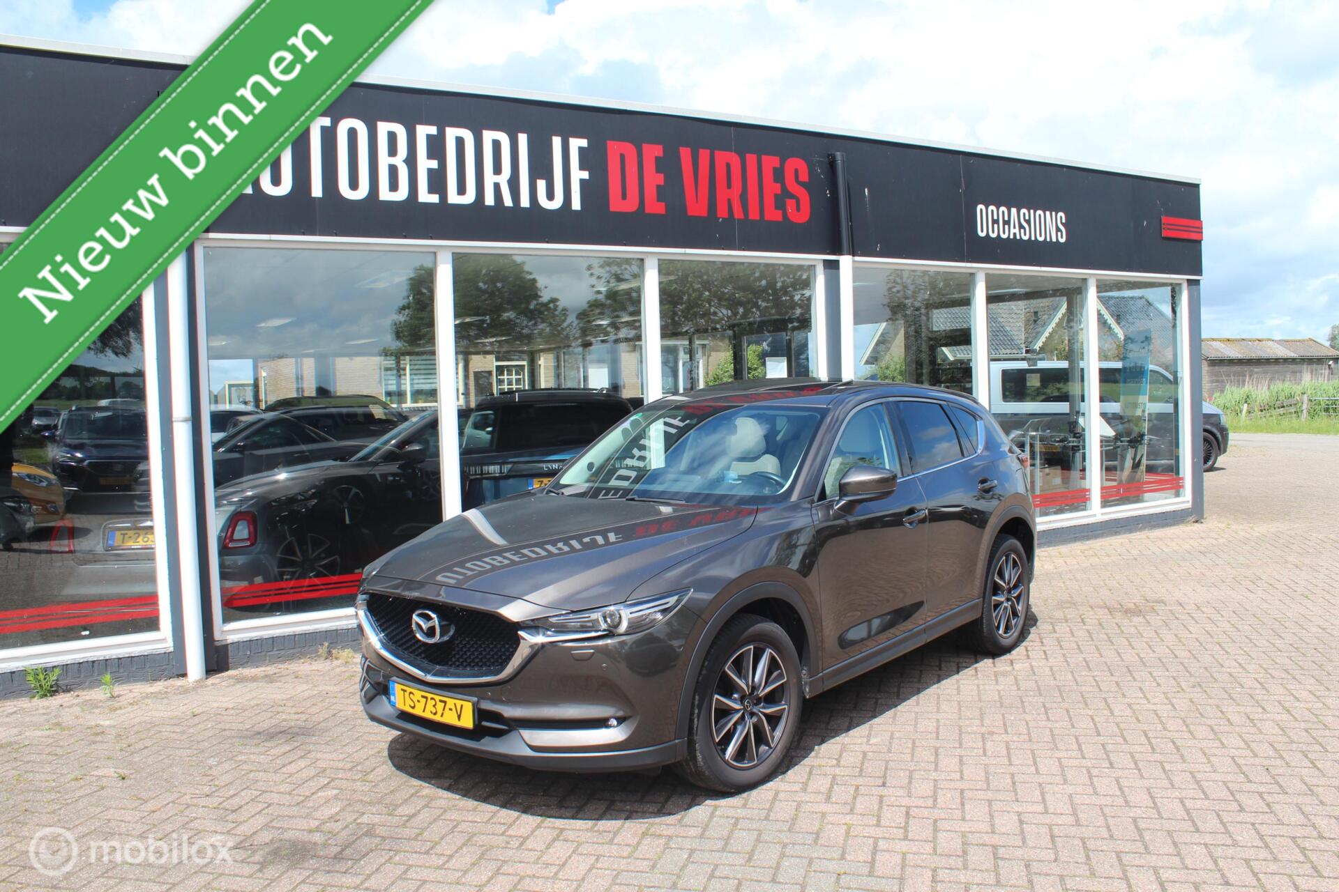 Mazda Mazda Cx-5 2.0 SkyActiv-G 160 GT-M 4WD Leder/Opendak/HUD/Bose 2018 - voorkant