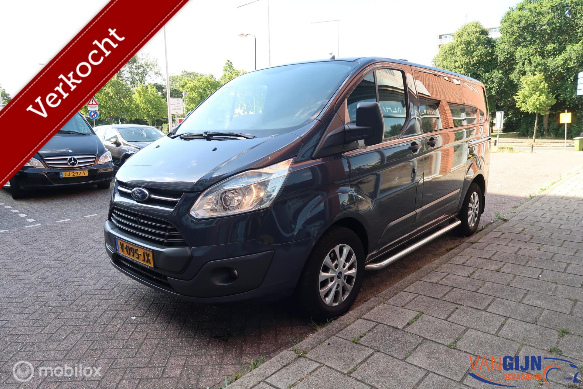 Ford Transit Custom 270 2.2 TDCI Airco  Dubbel Cabine 2013 - voorkant