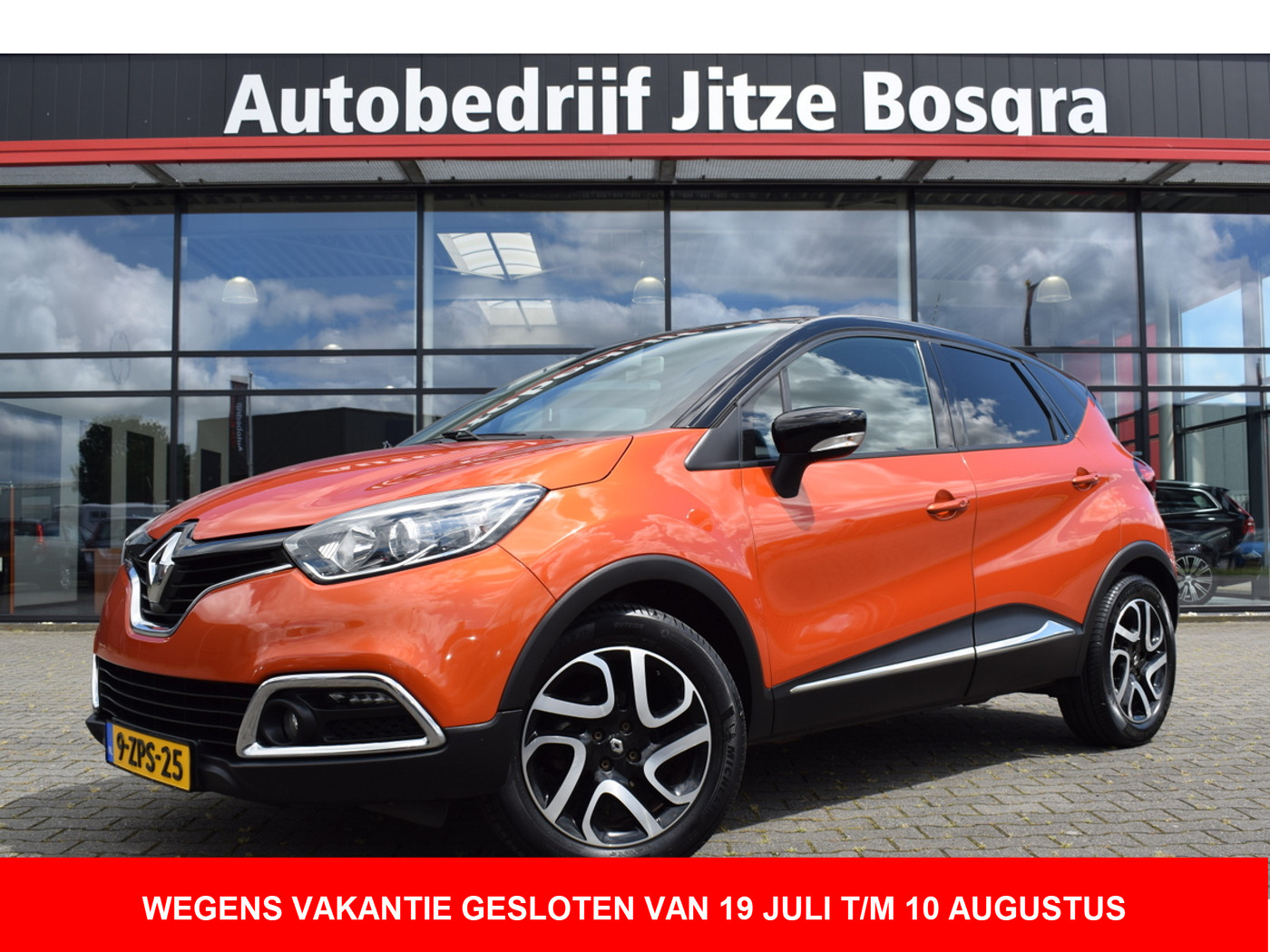 Renault Captur 0.9 TCE Dynamique 2015 - voorkant
