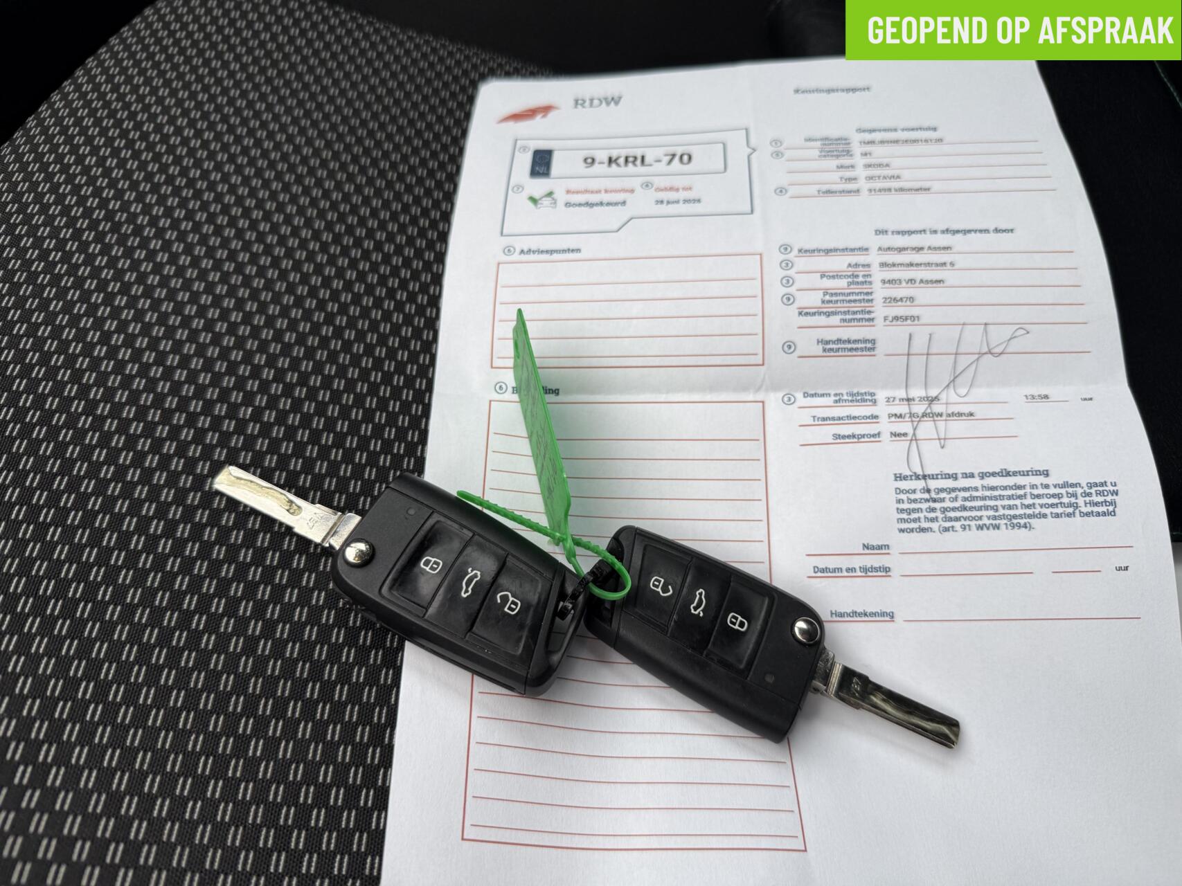 Foto van Skoda Octavia