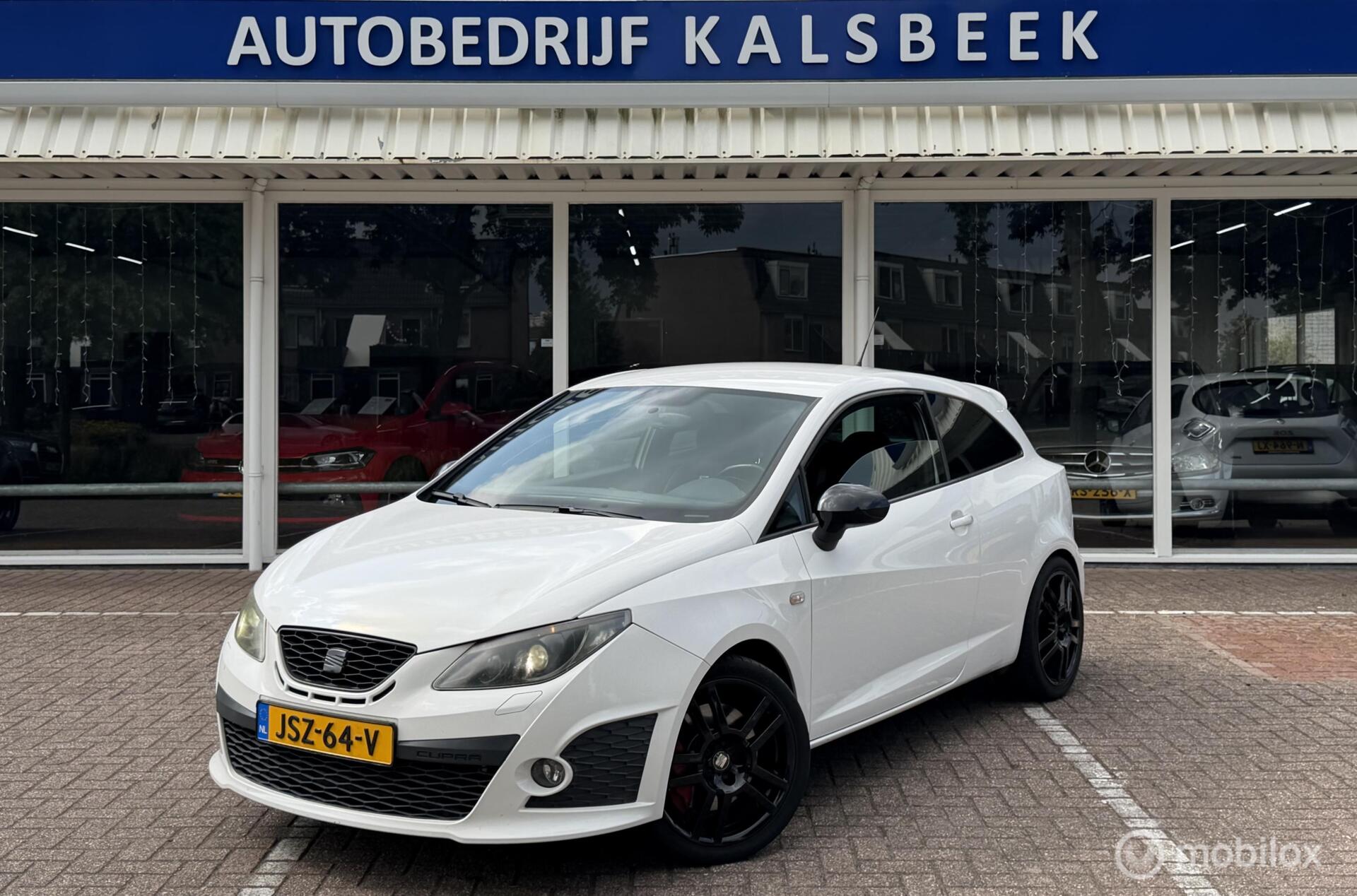 Seat Ibiza 1.4 TSI Cupra|Bocanegra|Automaat|Clima|Cruise| 2011 - voorkant