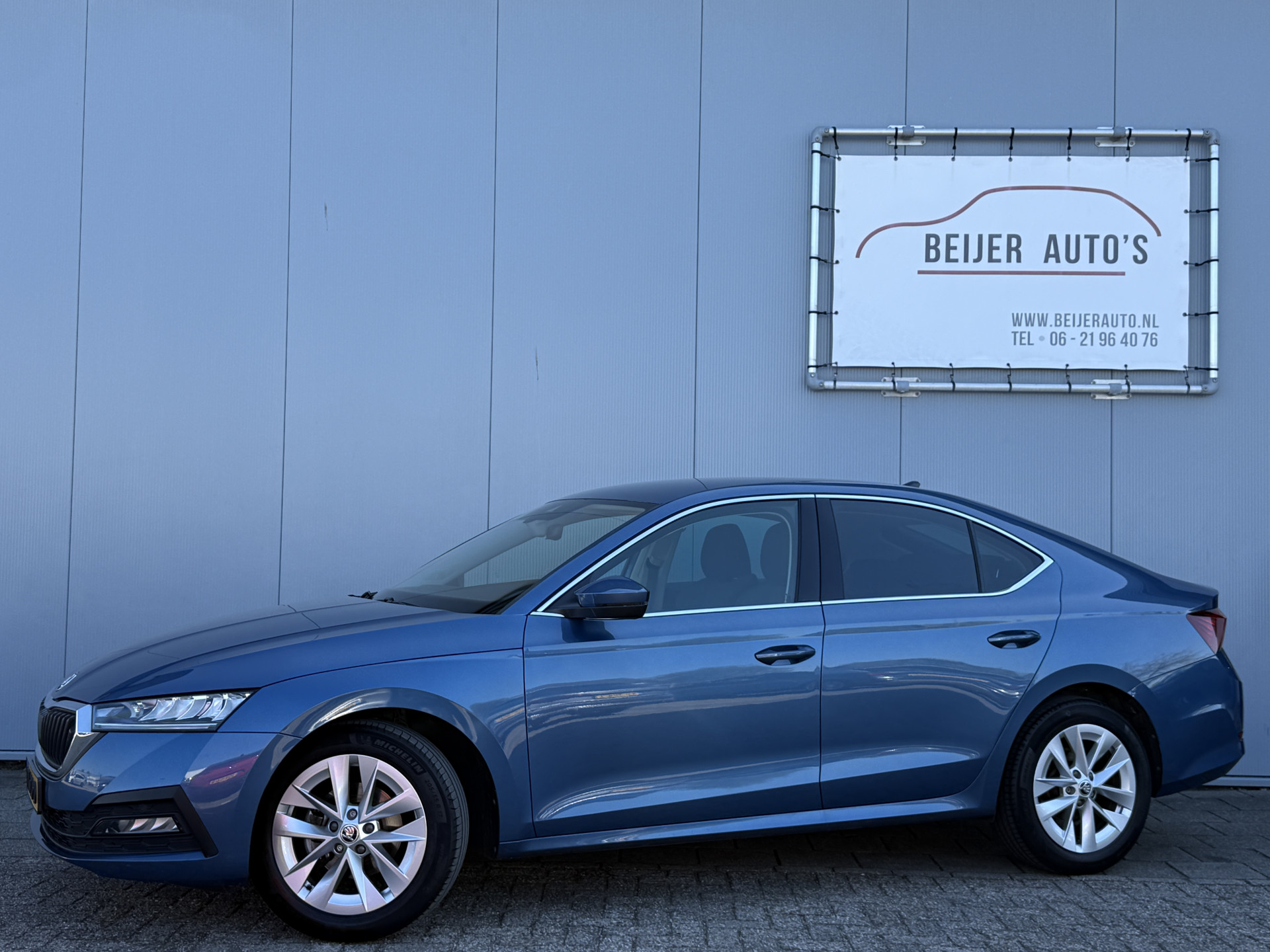 Skoda Octavia 1.0 e-TSI Business Edition Plus 2021 - voorkant