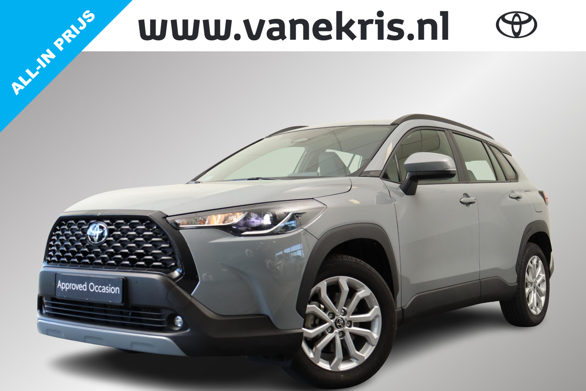 Toyota Corolla Cross Hybrid 140 Style Limited, Blind Spot 2025 - voorkant